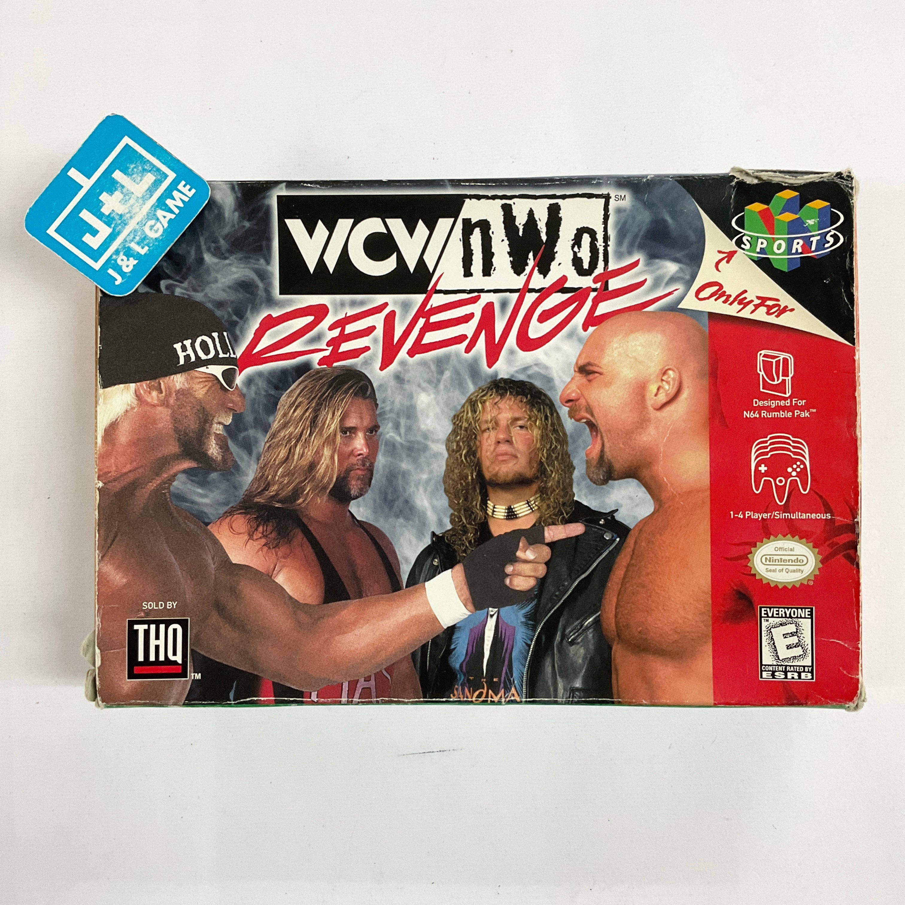 北米版 ニンテンドー64 WCW vs nWo リベンジ 新品電池交換済