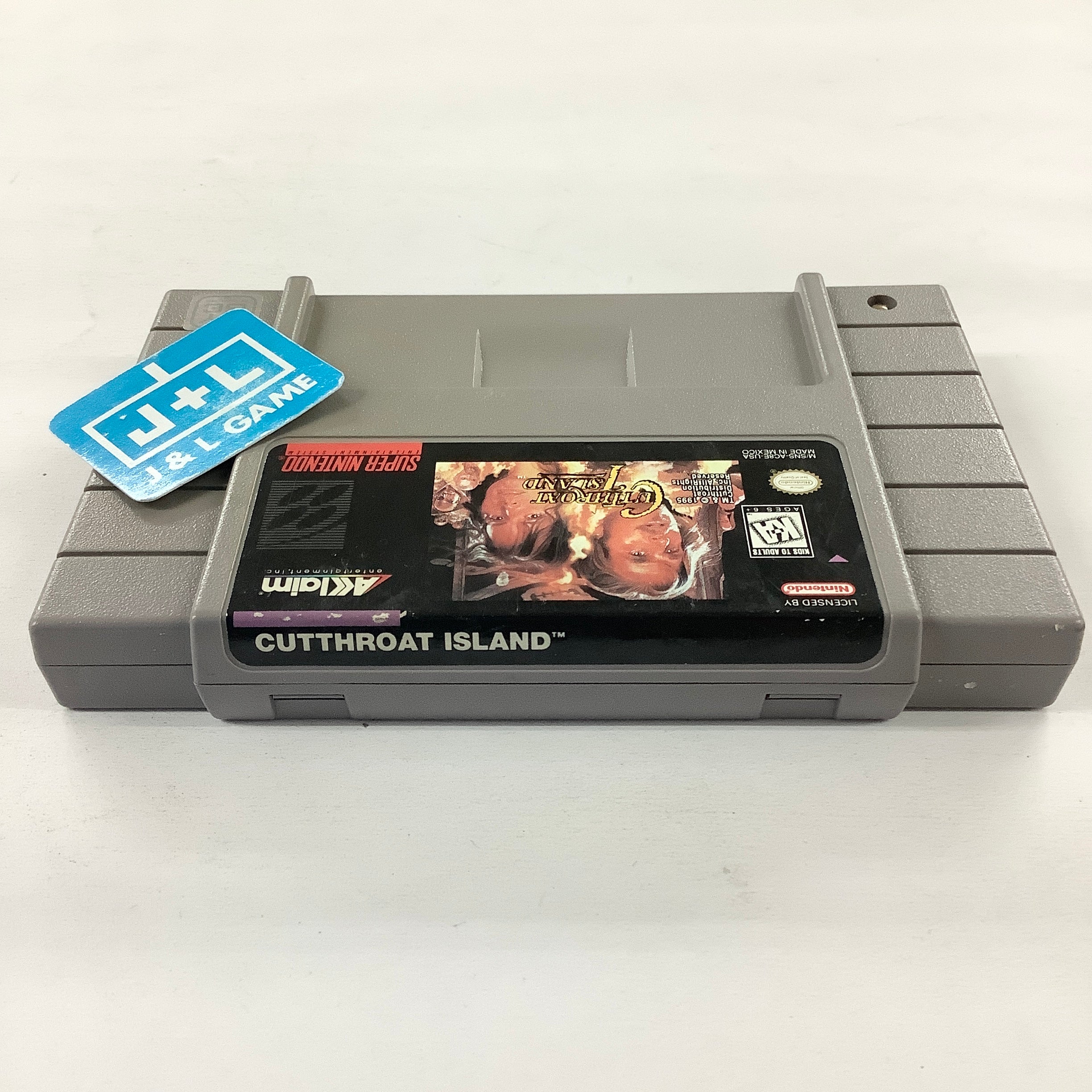Cutthroat Island - (SNES) Super Nintendo [Pre-Owned] Video Games Acclaim   