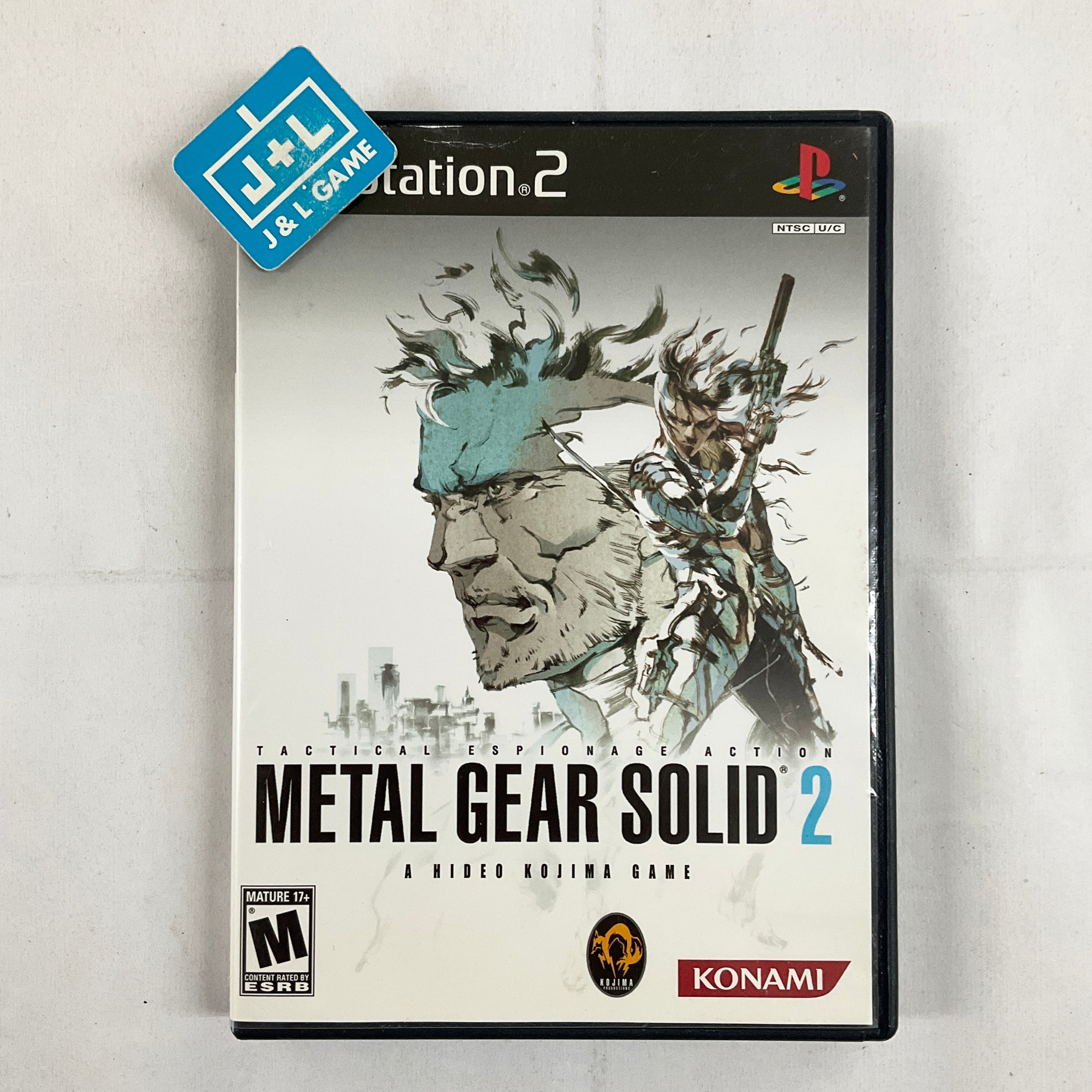 metal gear solid 2 ps2 iso Metal Gear Solid 2: Substance (Essential Collection)