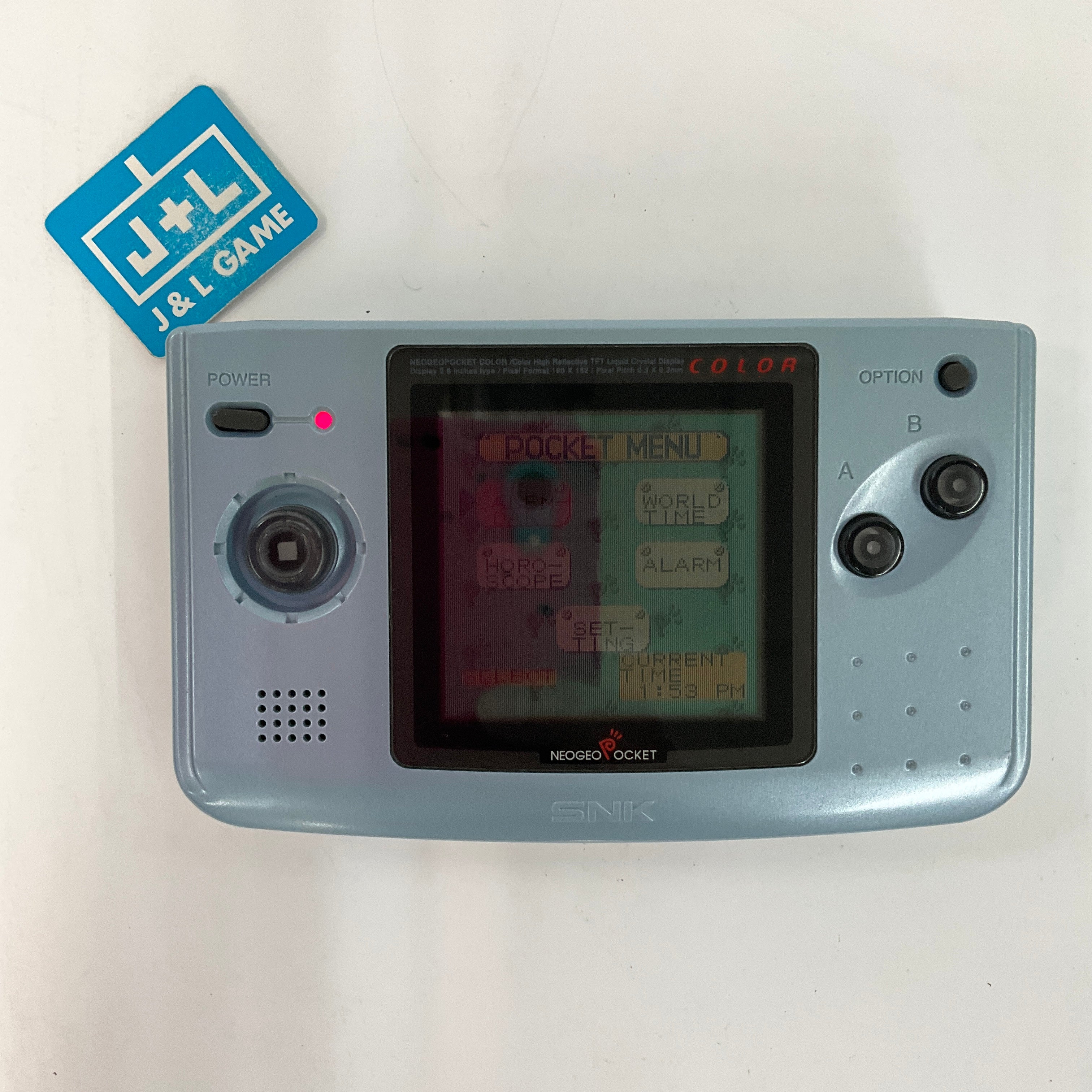 Neo-Geo Pocket Color Console (Platinum Blue) - SNK NeoGeo Pocket Color [Pre-Owned] (Japanese Import) Consoles SNK   