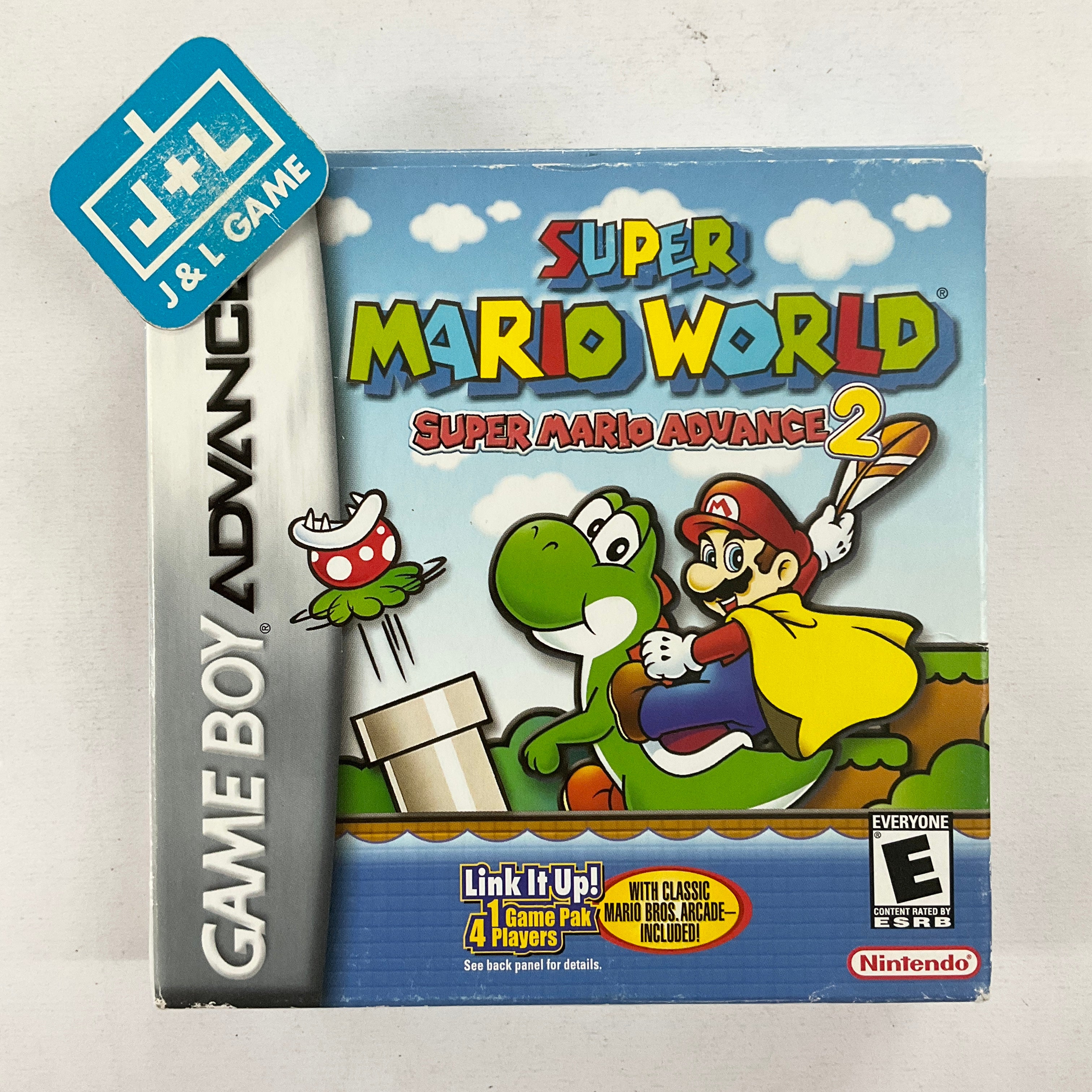 Super Mario World: Super Mario Advance (GBA) Game Boy Advance