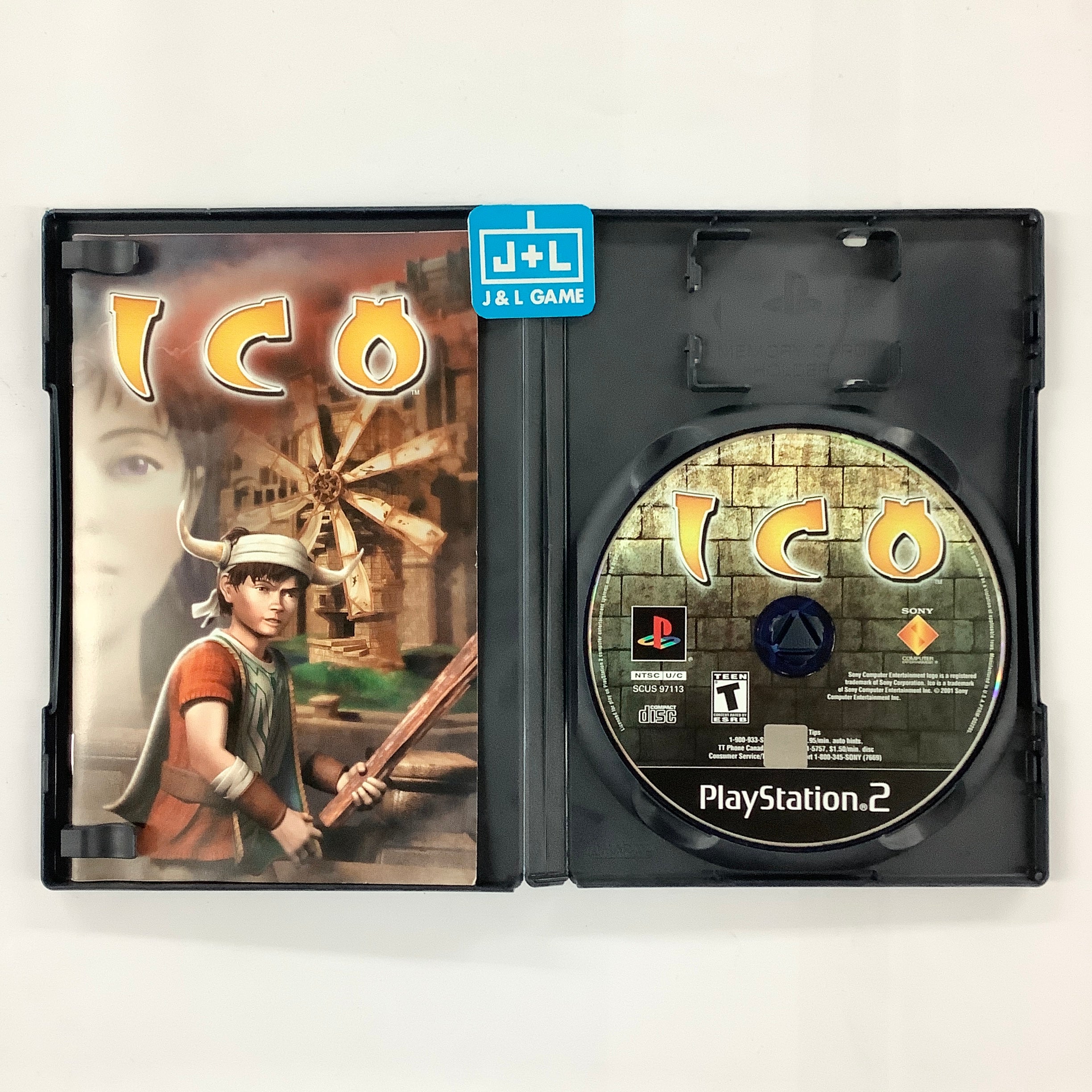 ICO - (PS2) PlayStation 2 [Pre-Owned] Video Games SCEA   