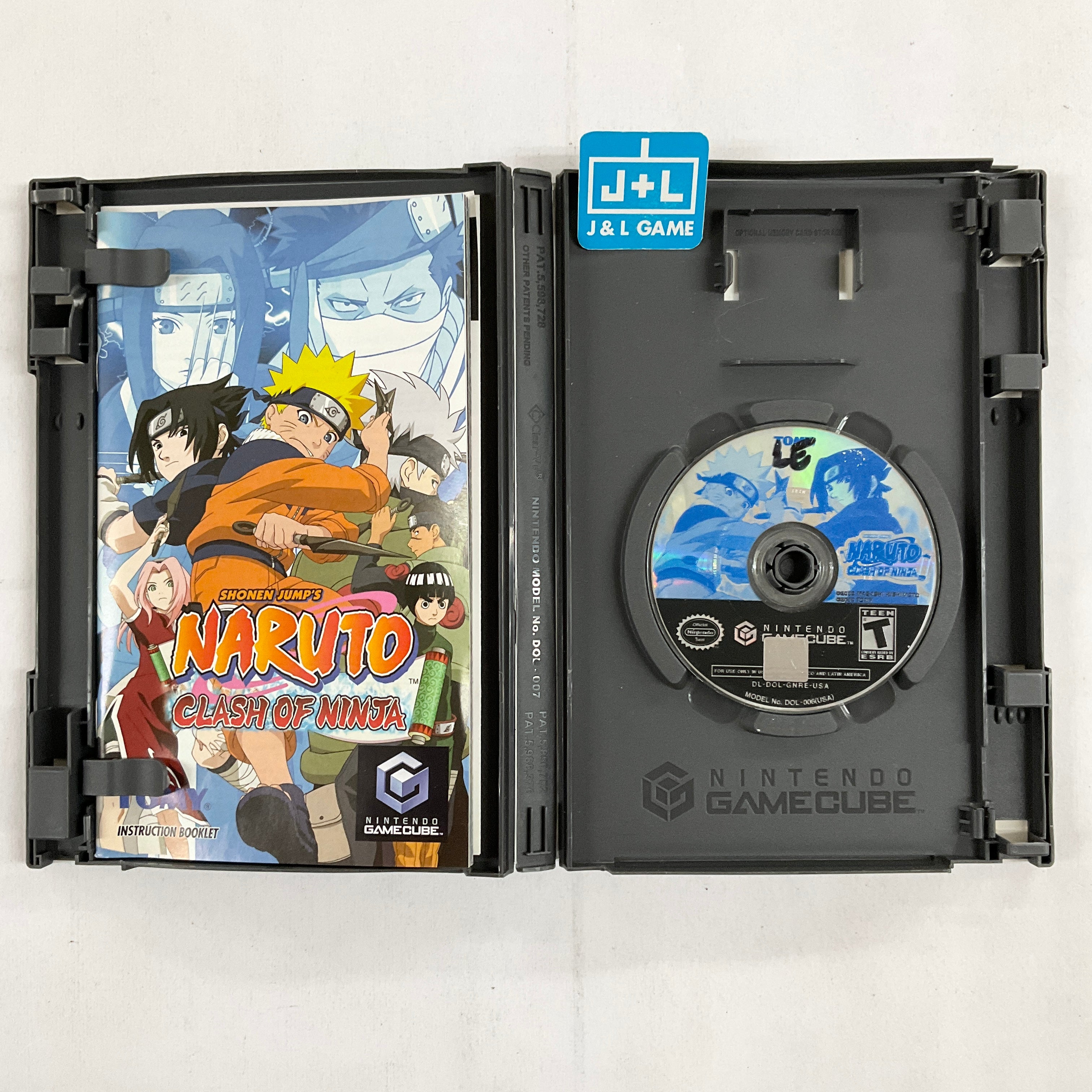 Naruto: Clash of Ninja - (GC) GameCube [Pre-Owned] Video Games Tomy Corporation   