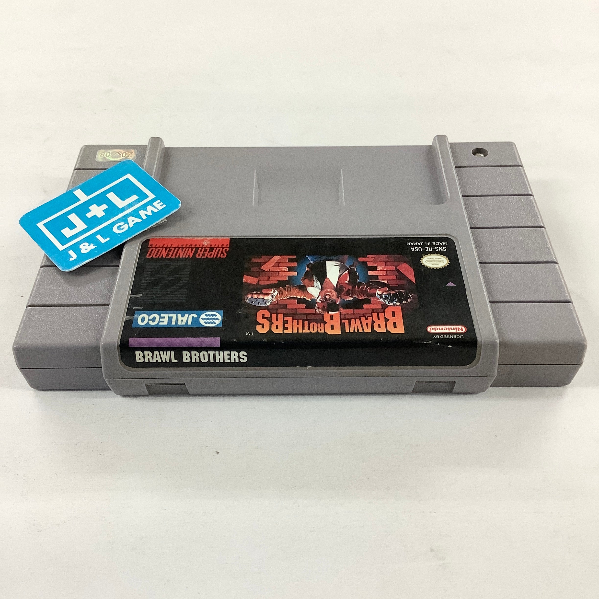 Brawl Brothers - (SNES) Super Nintendo [Pre-Owned] Video Games Jaleco Entertainment   