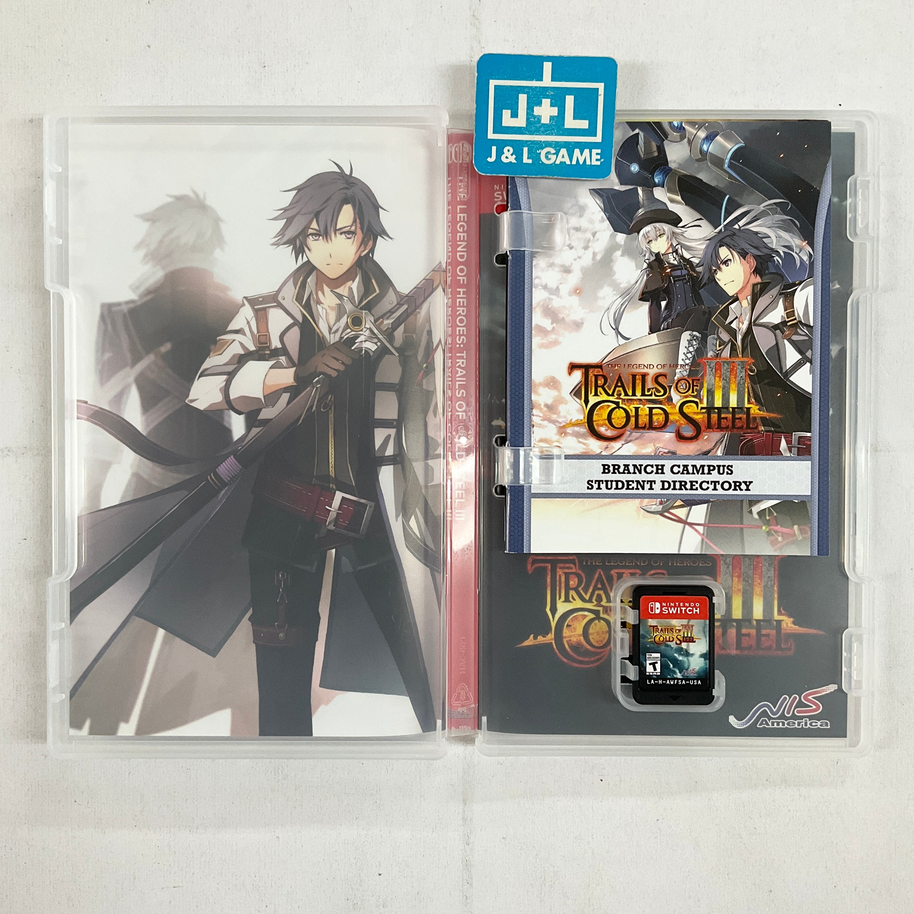 The Legend of Heroes: Trails of Cold Steel III (Extracurricular Edition) - (NSW) Nintendo Switch [Pre-Owned] Video Games NIS America   