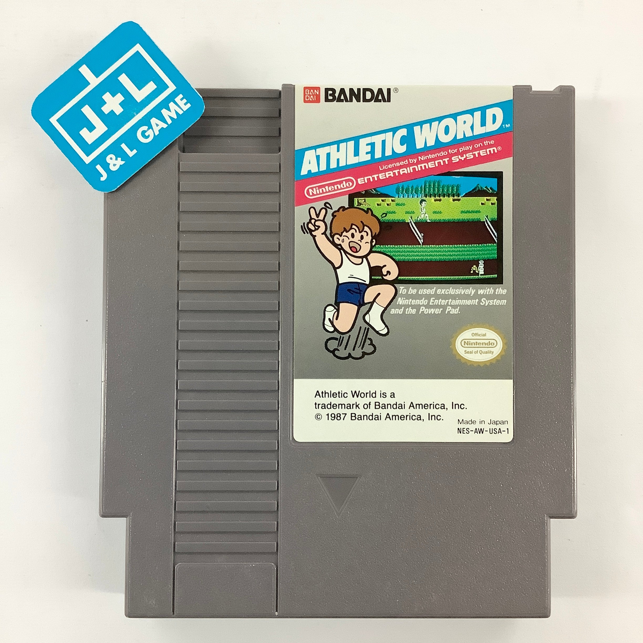 Athletic World - (NES) Nintendo Entertainment System [Pre-Owned] Video Games Bandai   