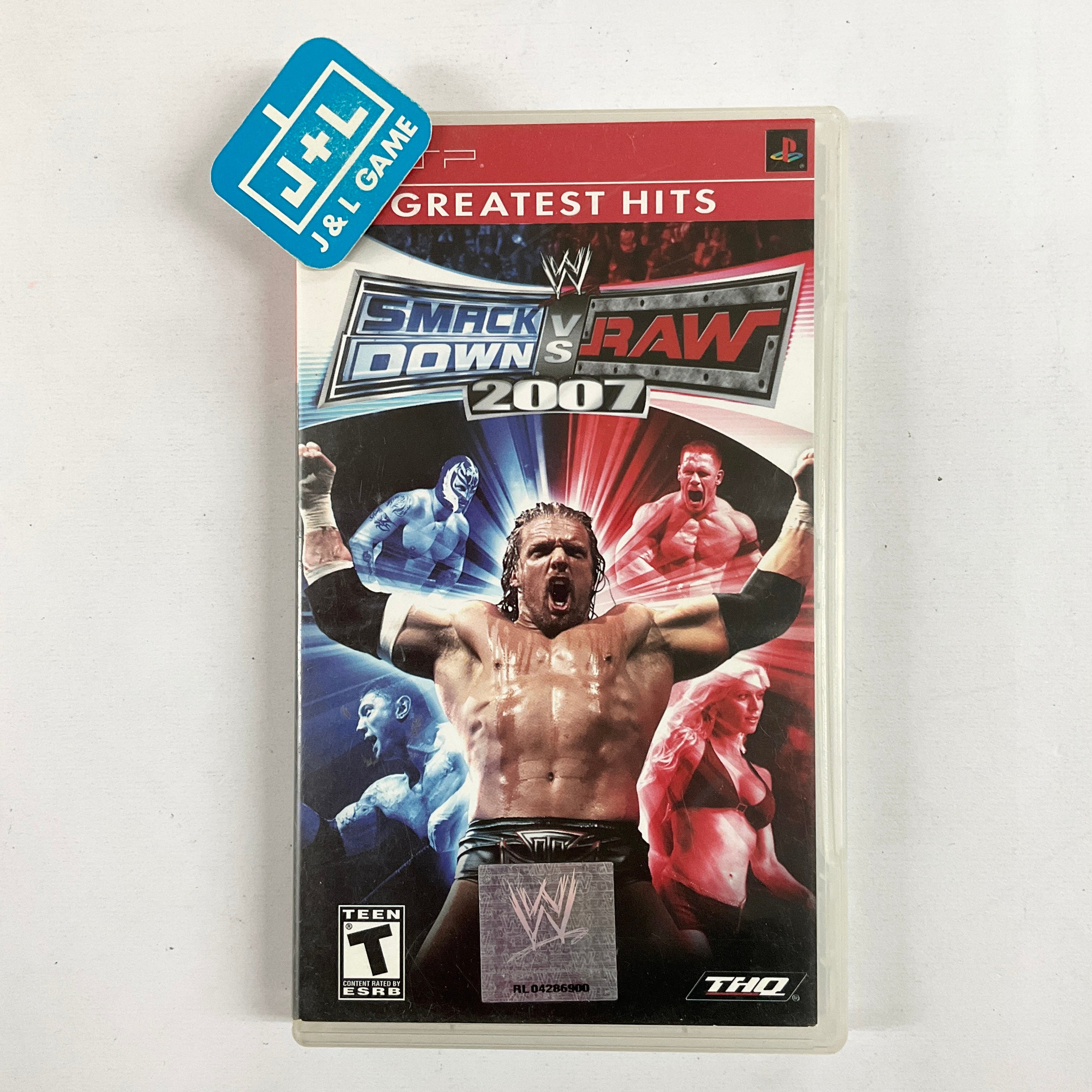 WWE SmackDown vs. Raw 2007 (Greatest Hits) - SONY PSP [Pre-Owned] Video Games THQ   