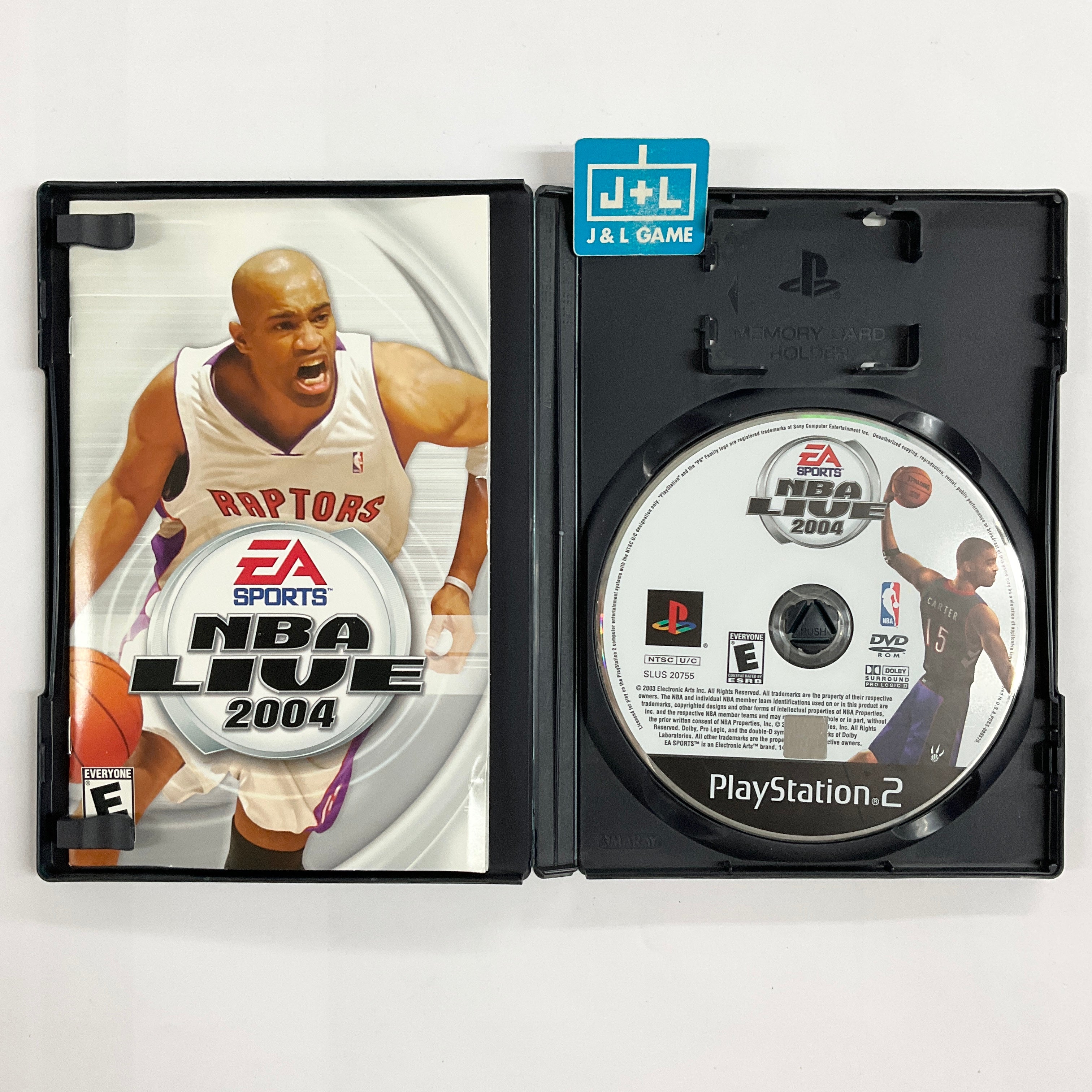 NBA Live 2004 - (PS2) PlayStation 2 [Pre-Owned] Video Games EA Sports   