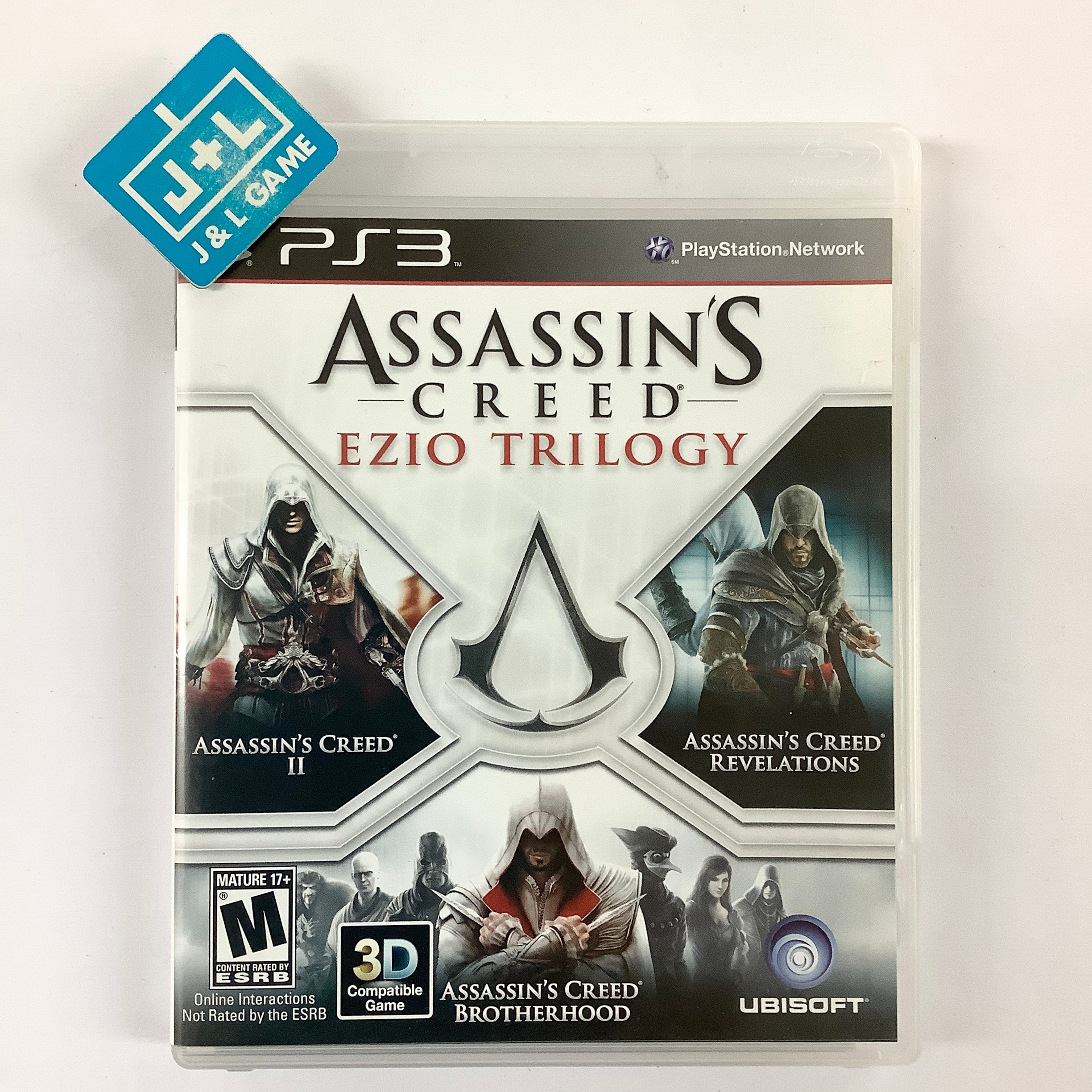 Assassin's Creed: Ezio Trilogy - (PS3) PlayStation 3 [Pre-Owned] | J&amp;L Game