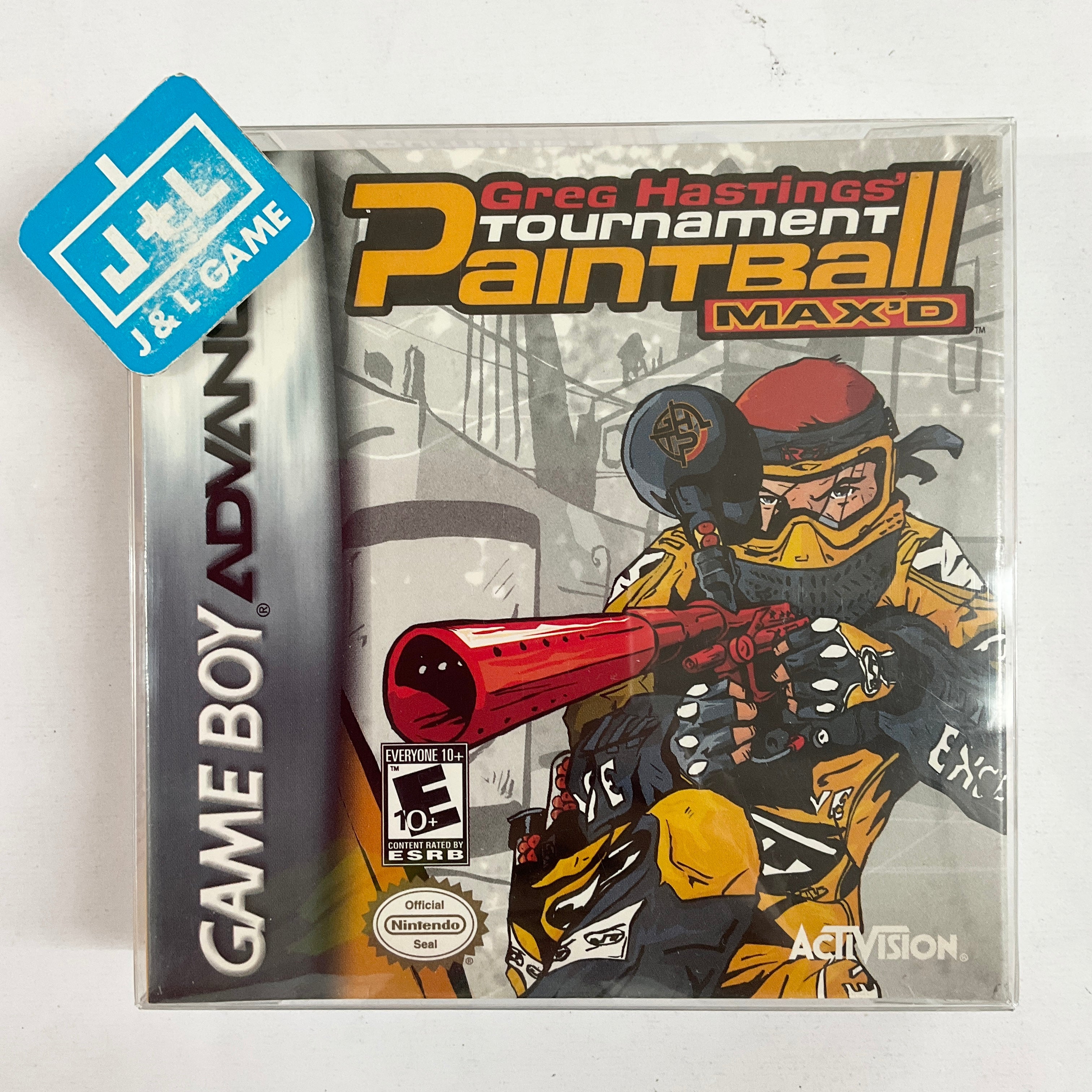Greg Hastings' Tournament Paintball Max'd - (GBA) Game Boy Advance Video Games Activision Value   