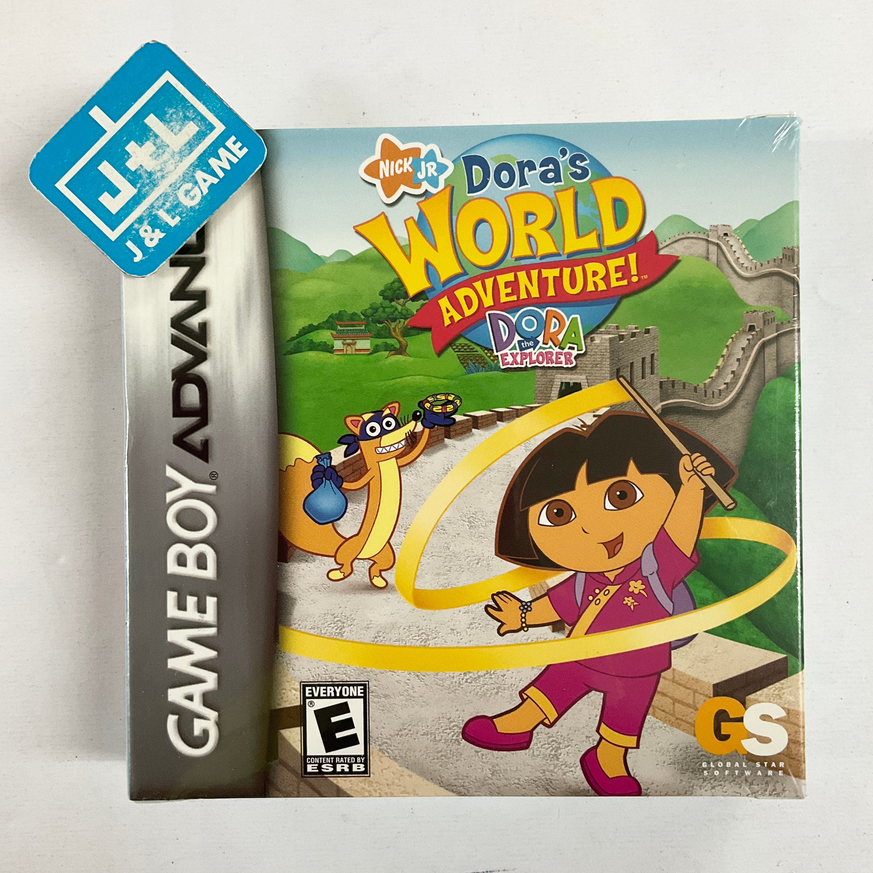 Dora the Explorer: Dora's World Adventure - (GBA) Game Boy Advance Video Games Global Star Software   