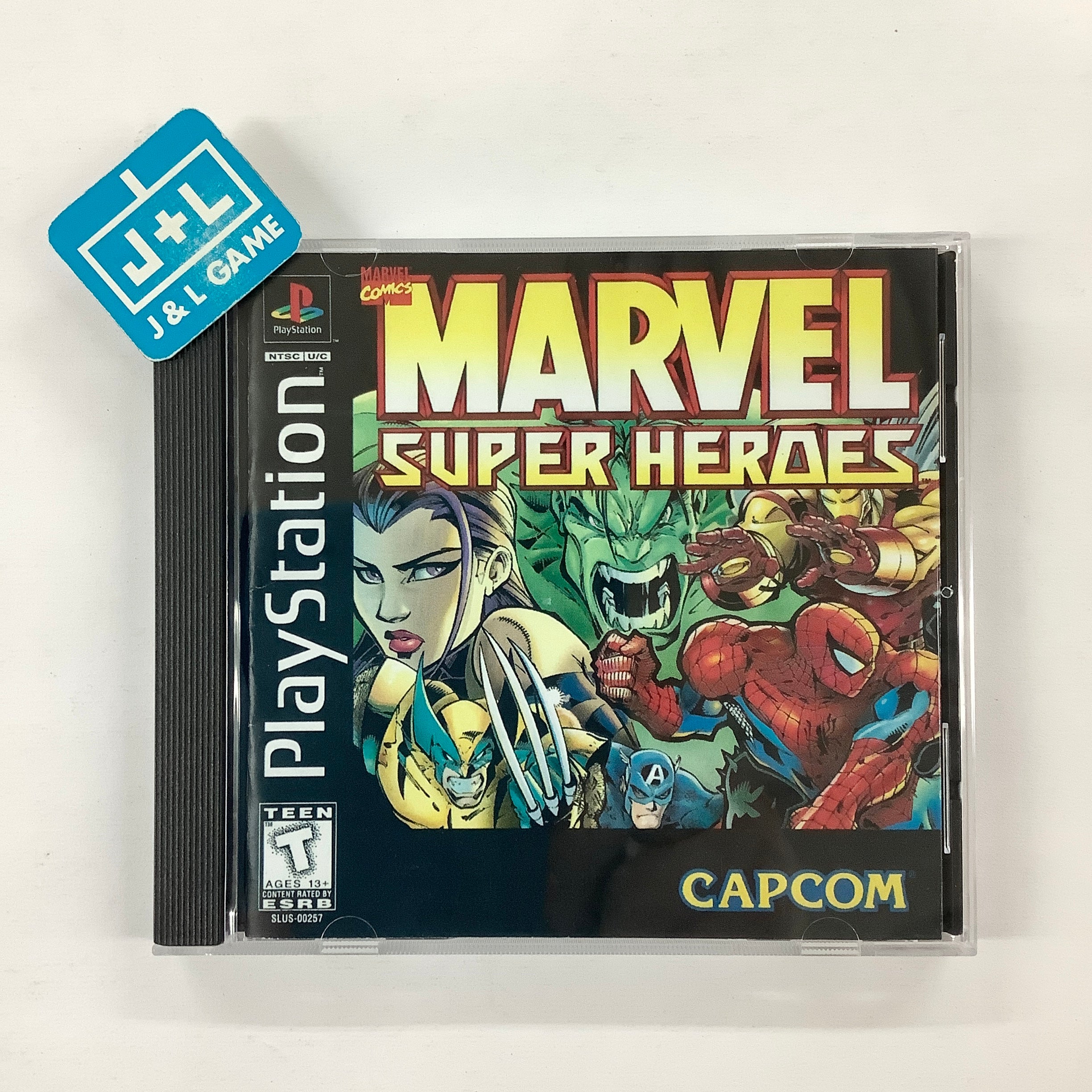【動作未確認】【ジャンク】CAPCOM MARVEL SUPER HEROES Marvel Super Heroes - (PS1) PlayStation 1 [Pre-Owned] | J&L Game