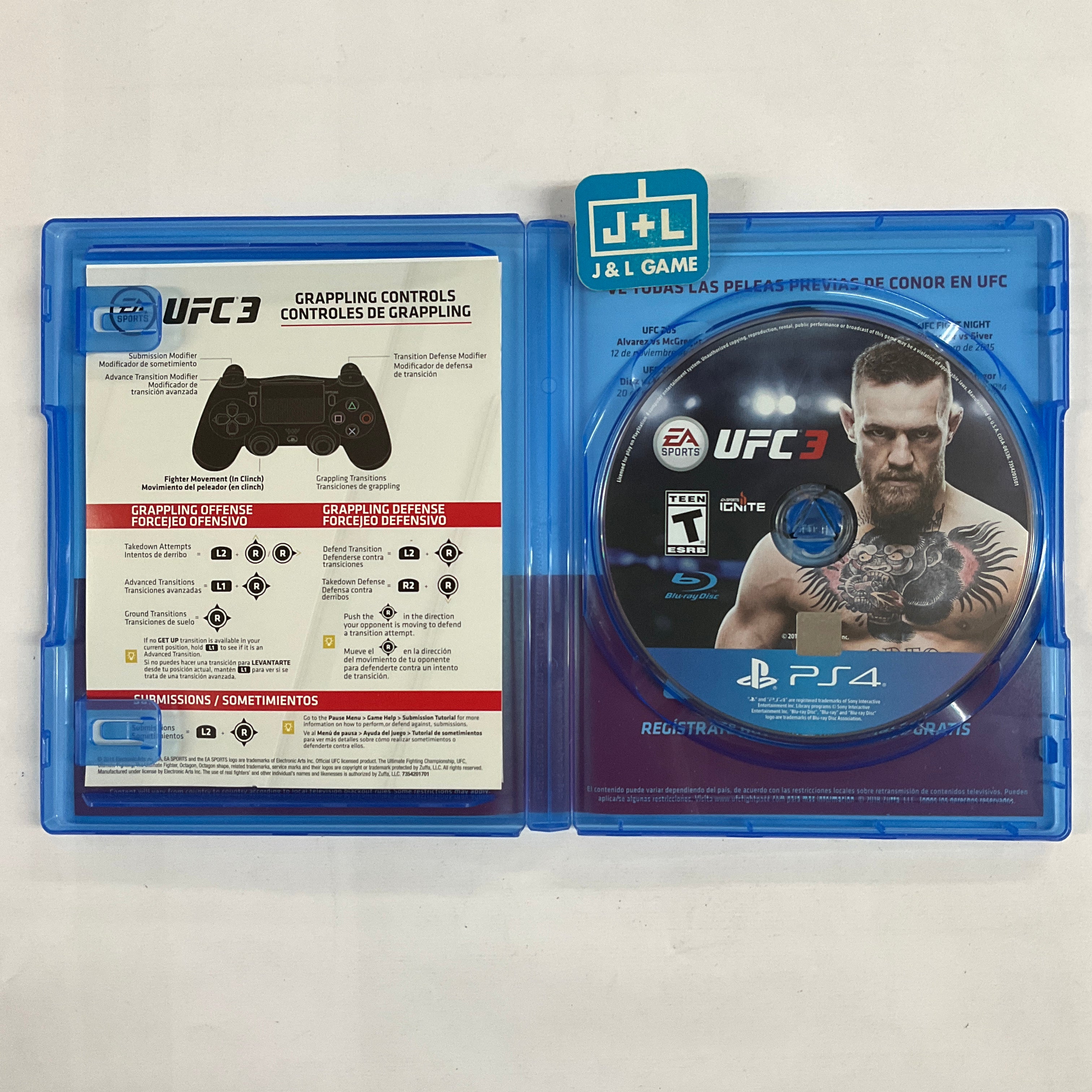 EA SPORTS UFC 3 - PlayStation 4 [Pre-Owned] Video Games Electronic Arts   