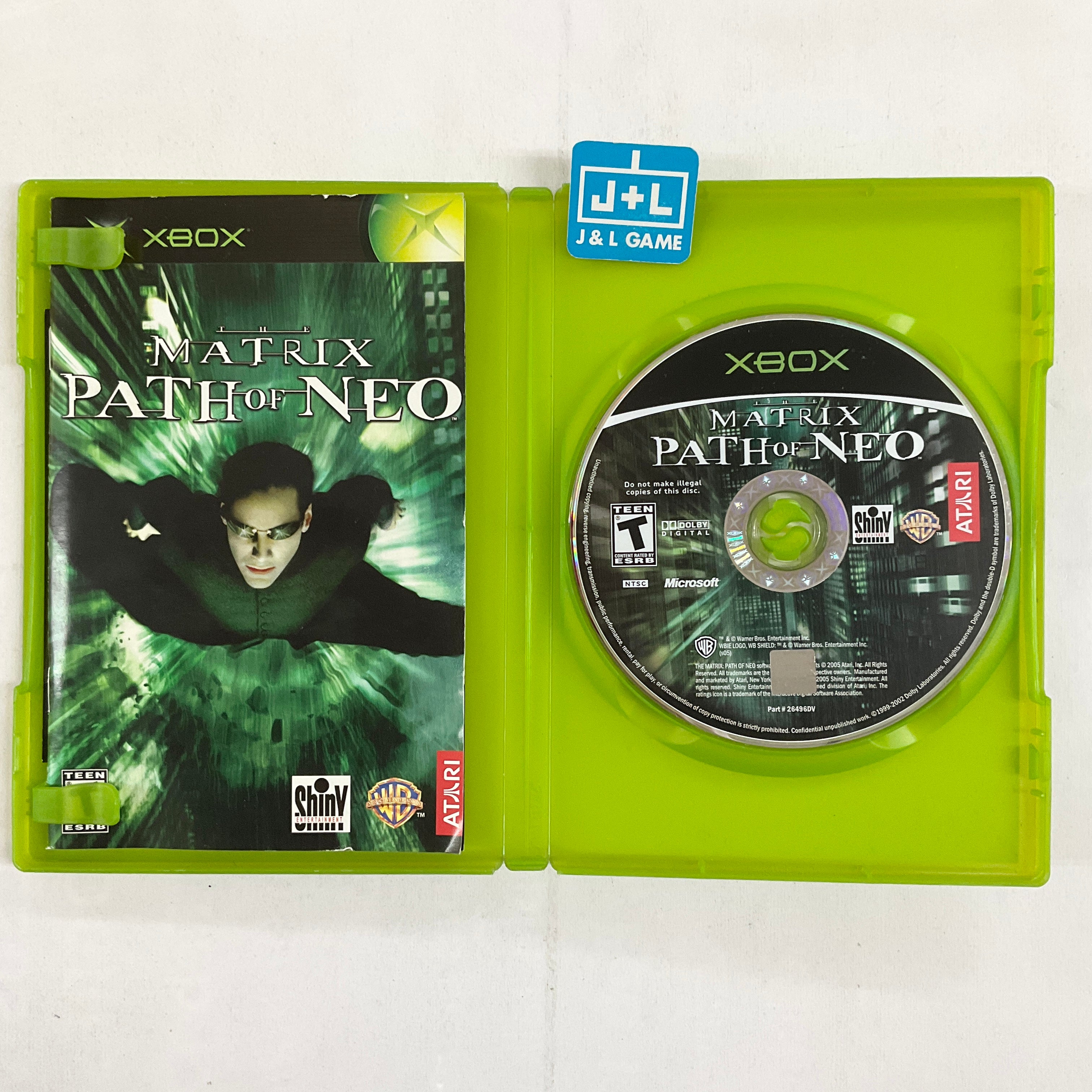 The Matrix: Path of Neo - (XB) Xbox [Pre-Owned] Video Games Atari SA   