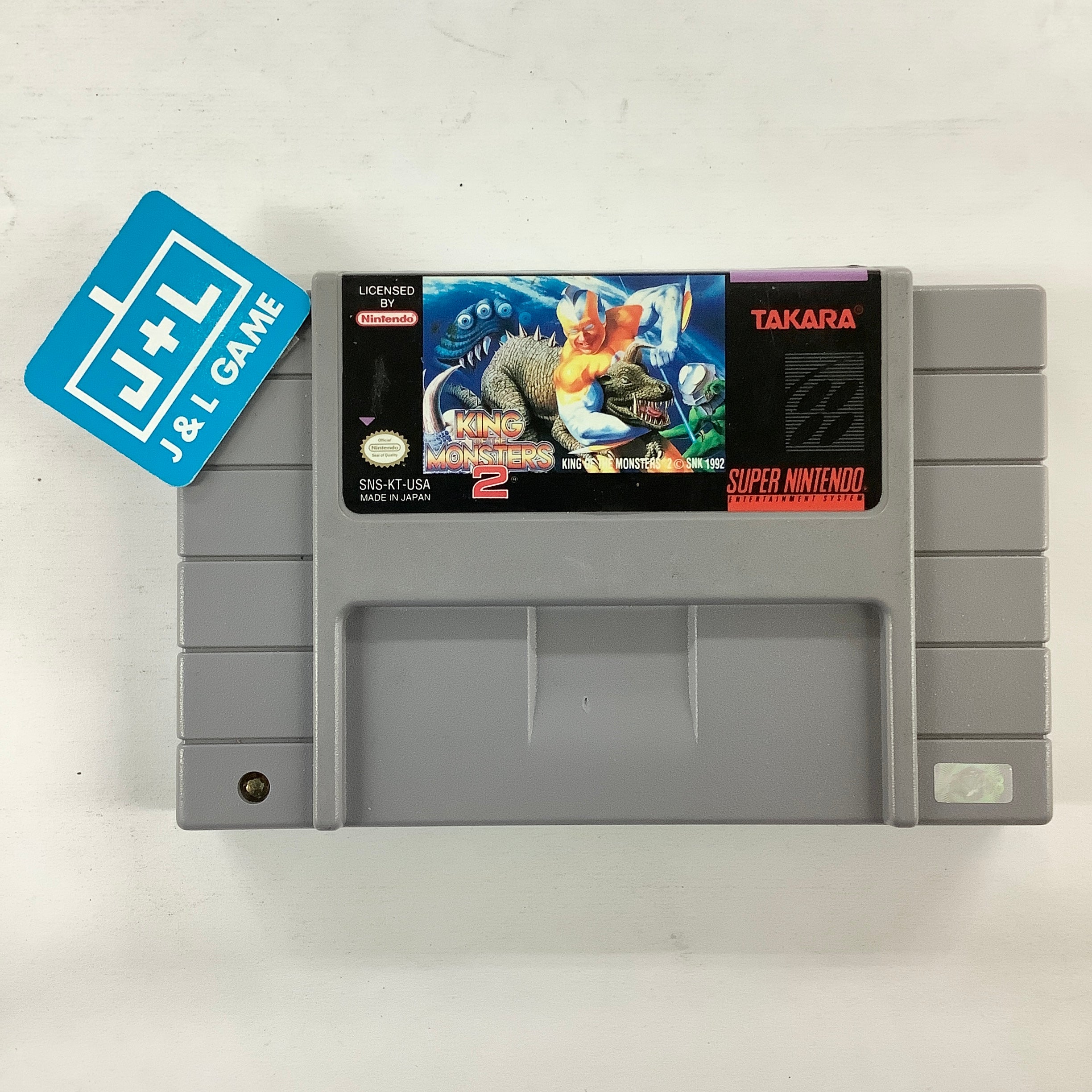 King of the Monsters 2 - (SNES) Super Nintendo [Pre-Owned] | J&L Game