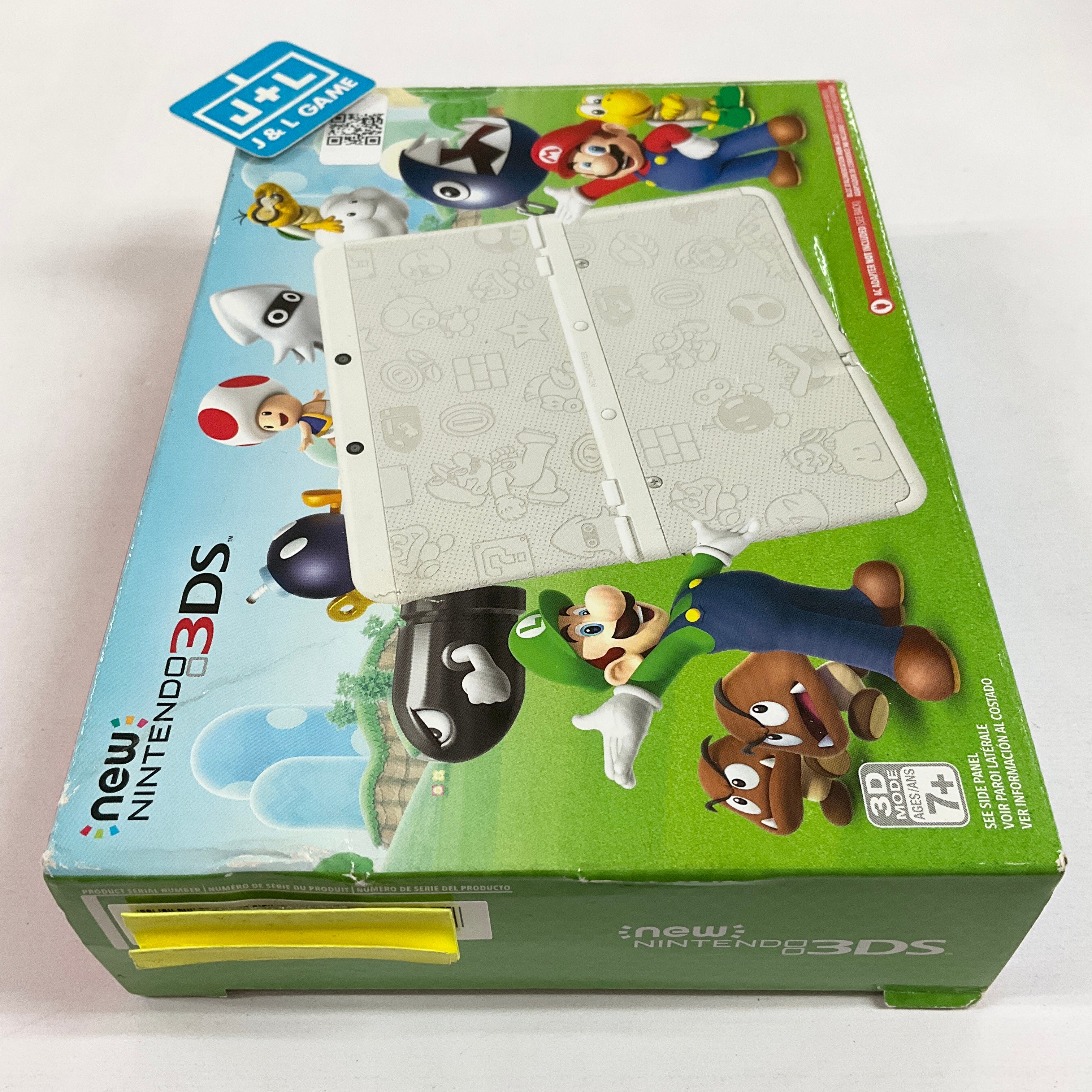 Nintendo New 3DS Console (Mario White) - Nintendo 3DS [Pre-Owned] Consoles Nintendo   