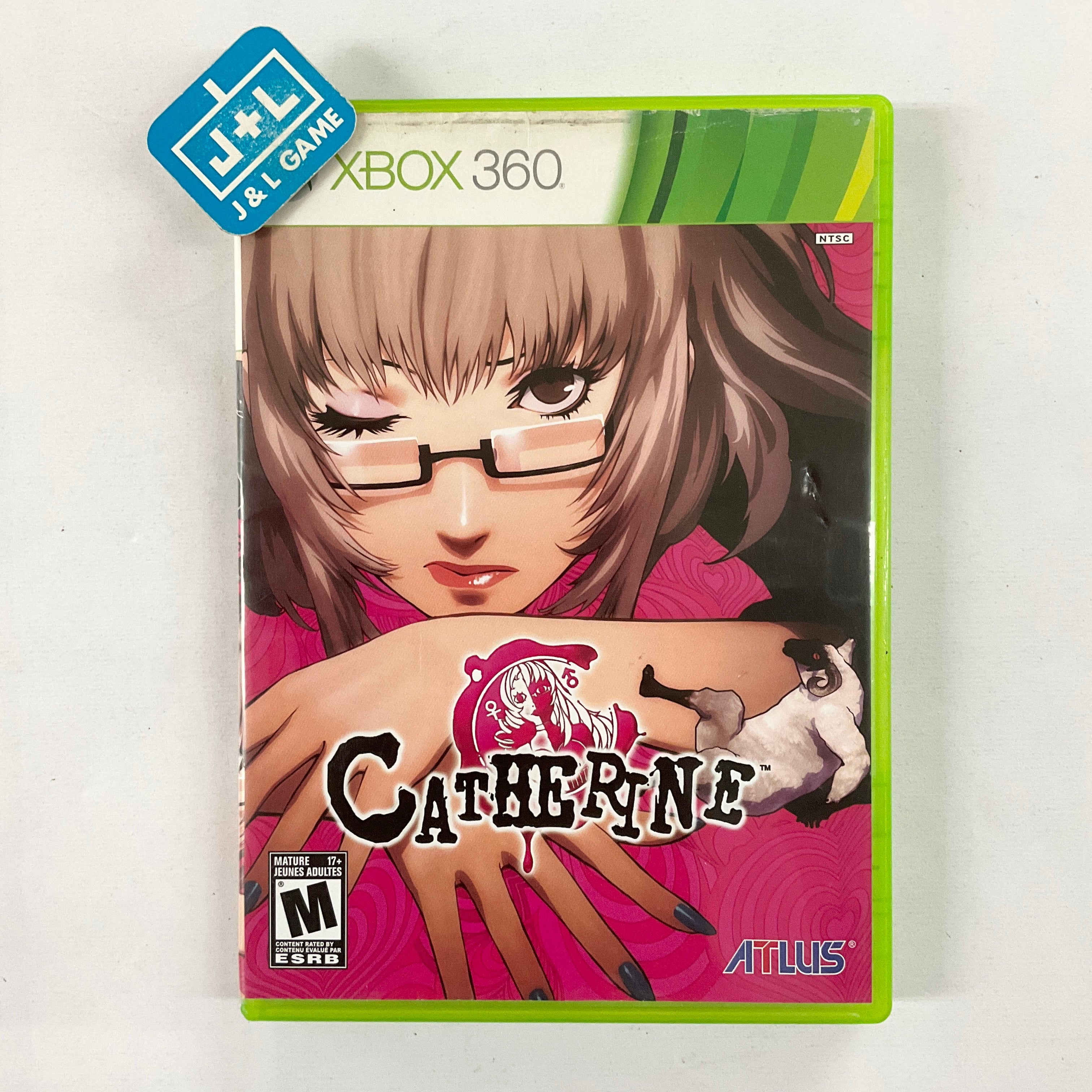 CATHERINE MICROSOFT XBOX 360 Xbox360 Pal Italien Nouveau CATHERINE MICROSOFT XBOX 360 Xbox360 Pal Italien Nouveau
