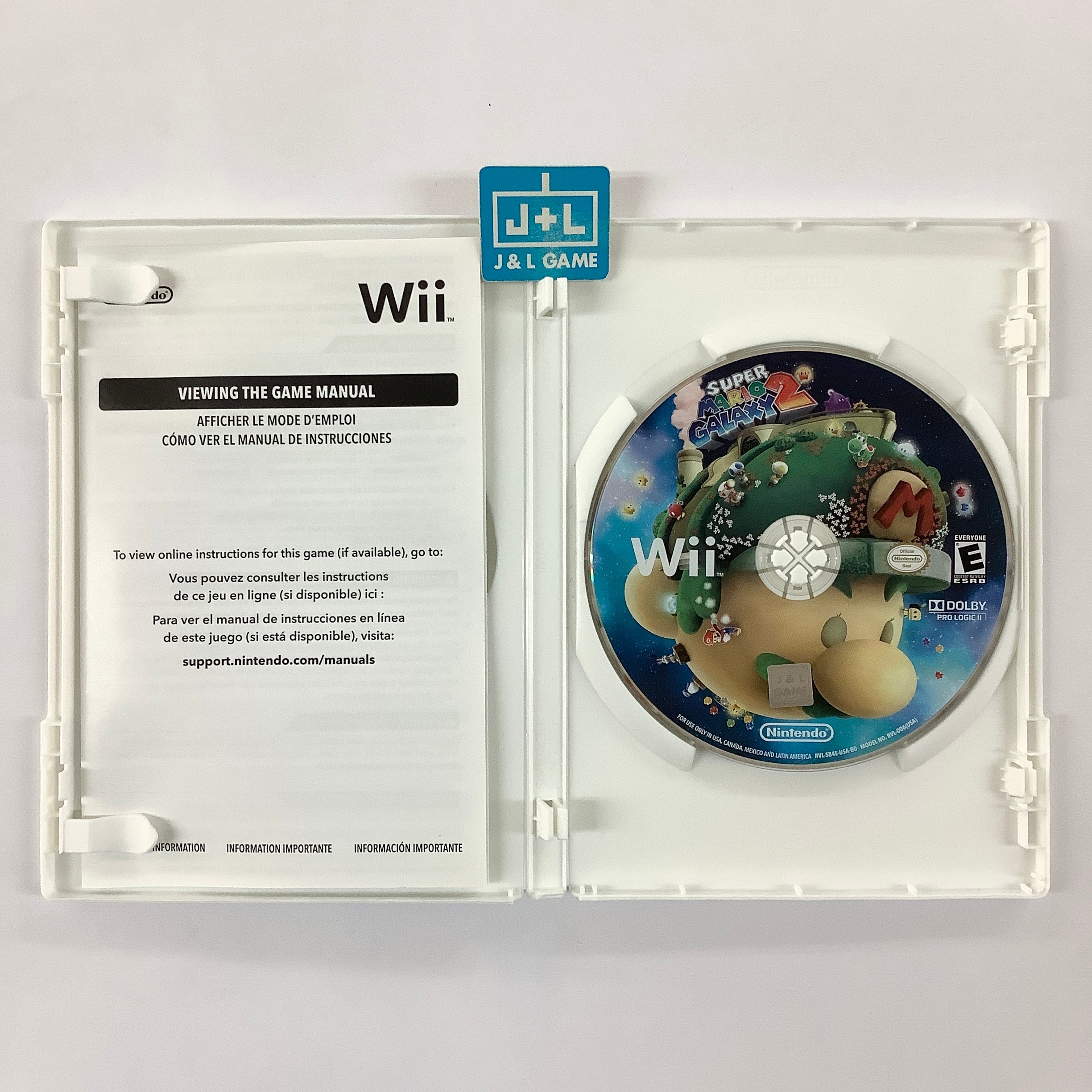 Super Mario Galaxy 2 (Nintendo Selects) - Nintendo Wii [Pre-Owned] Video Games Nintendo   