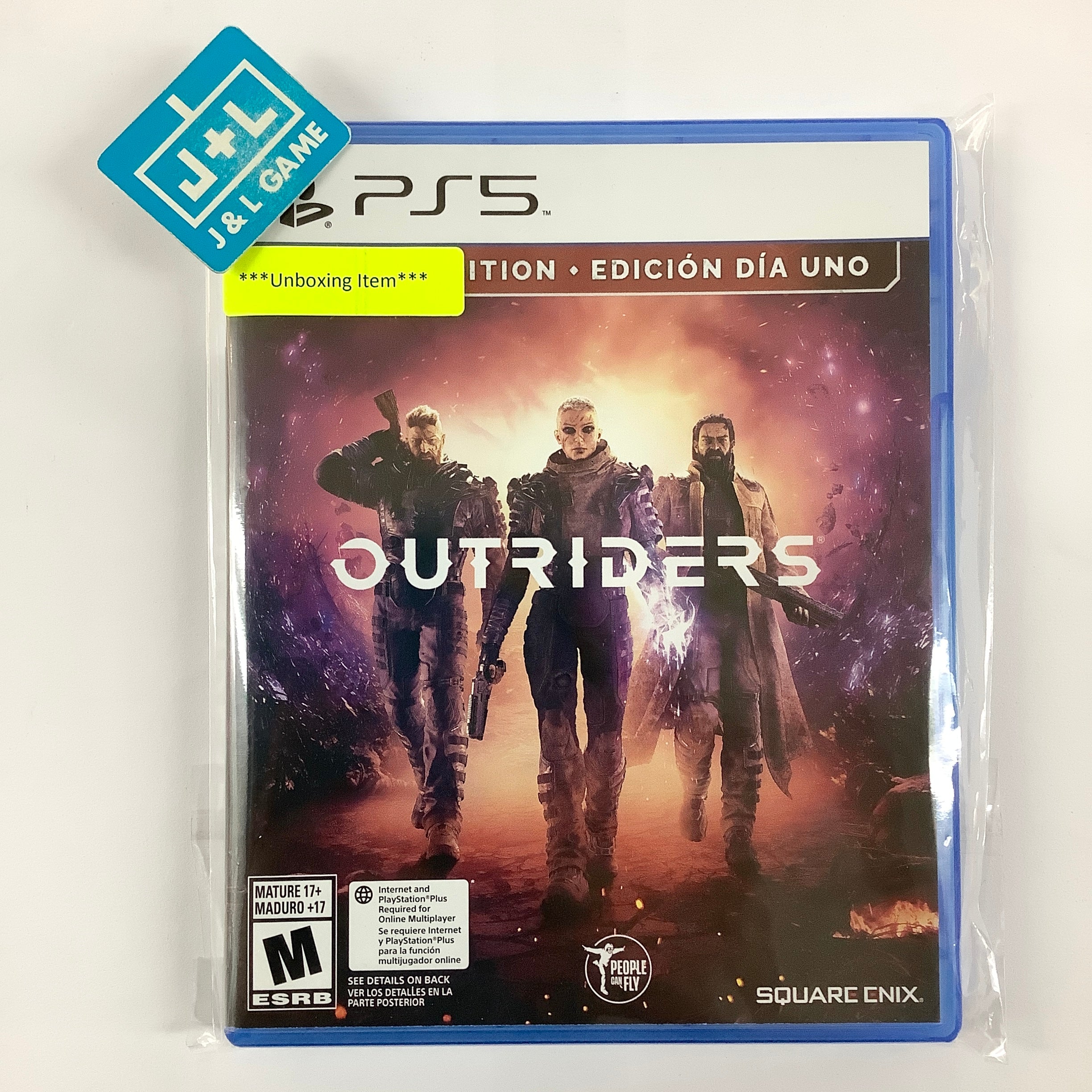 Outriders Day One Edition - (PS5) PlayStation 5 [UNBOXING] Video Games Square Enix   