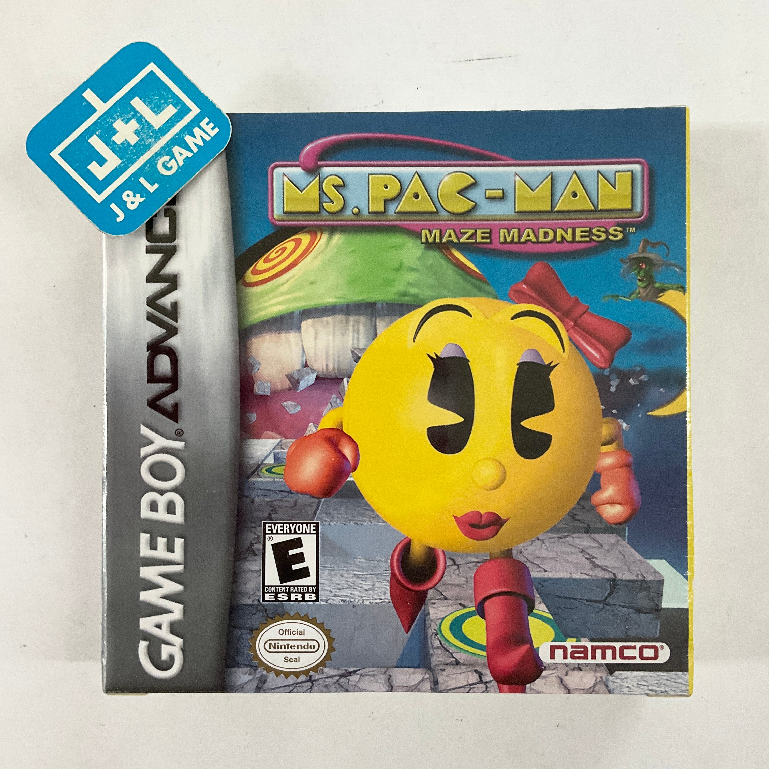 Ms. Pac-Man Maze Madness - (GBA) Game Boy Advance Video Games Namco   