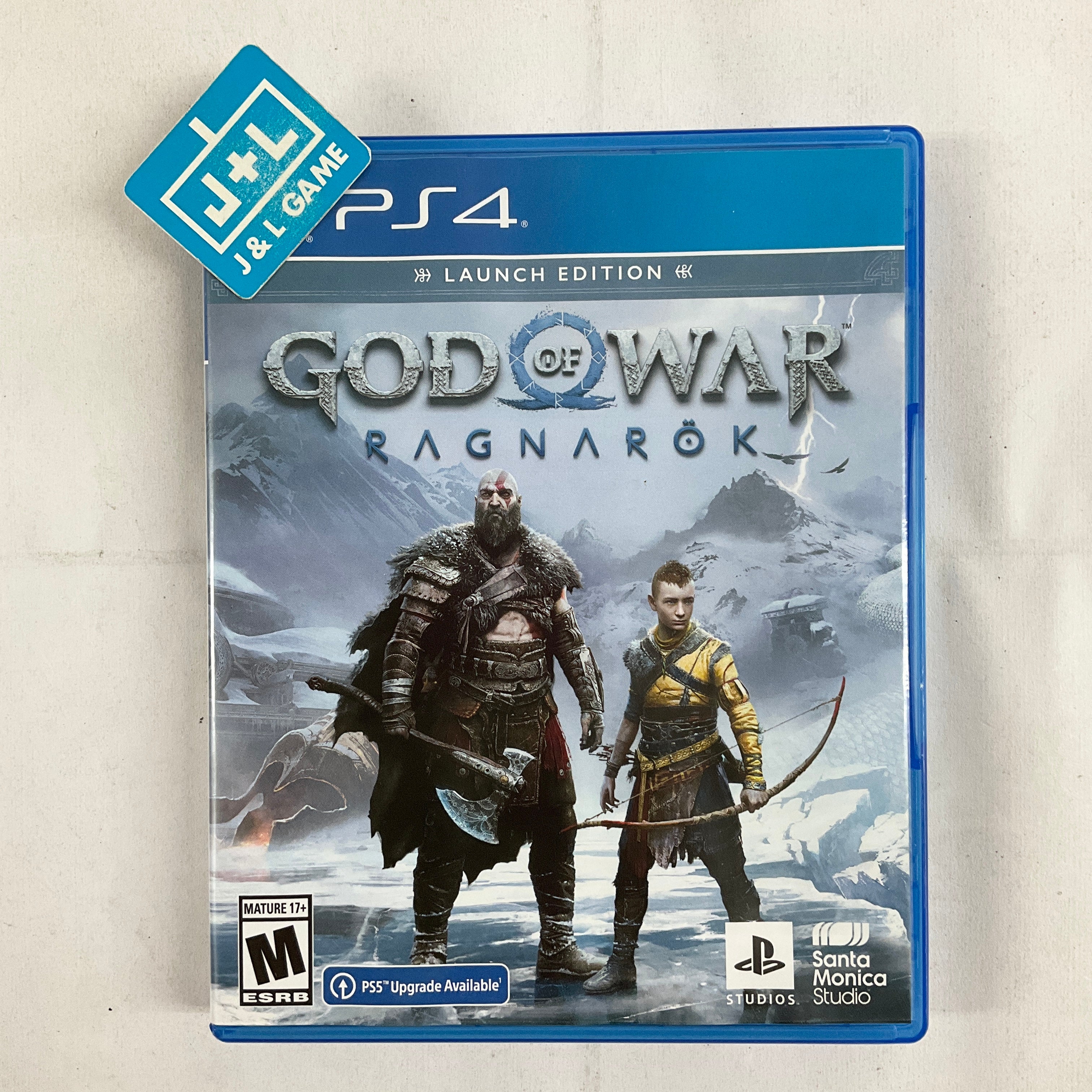 God of War Ragnarök (Launch Edition) - (PS4) PlayStation 4 [Pre-Owned] Video Games PlayStation   
