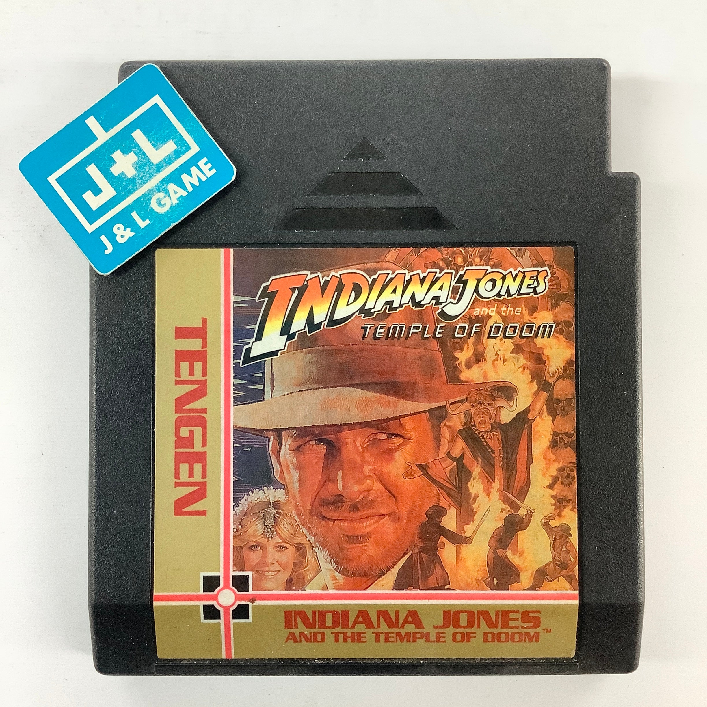 Indiana Jones and the Temple of Doom (Tengen) - (NES) Nintendo Entertainment System [Pre-Owned] Video Games Tengen   