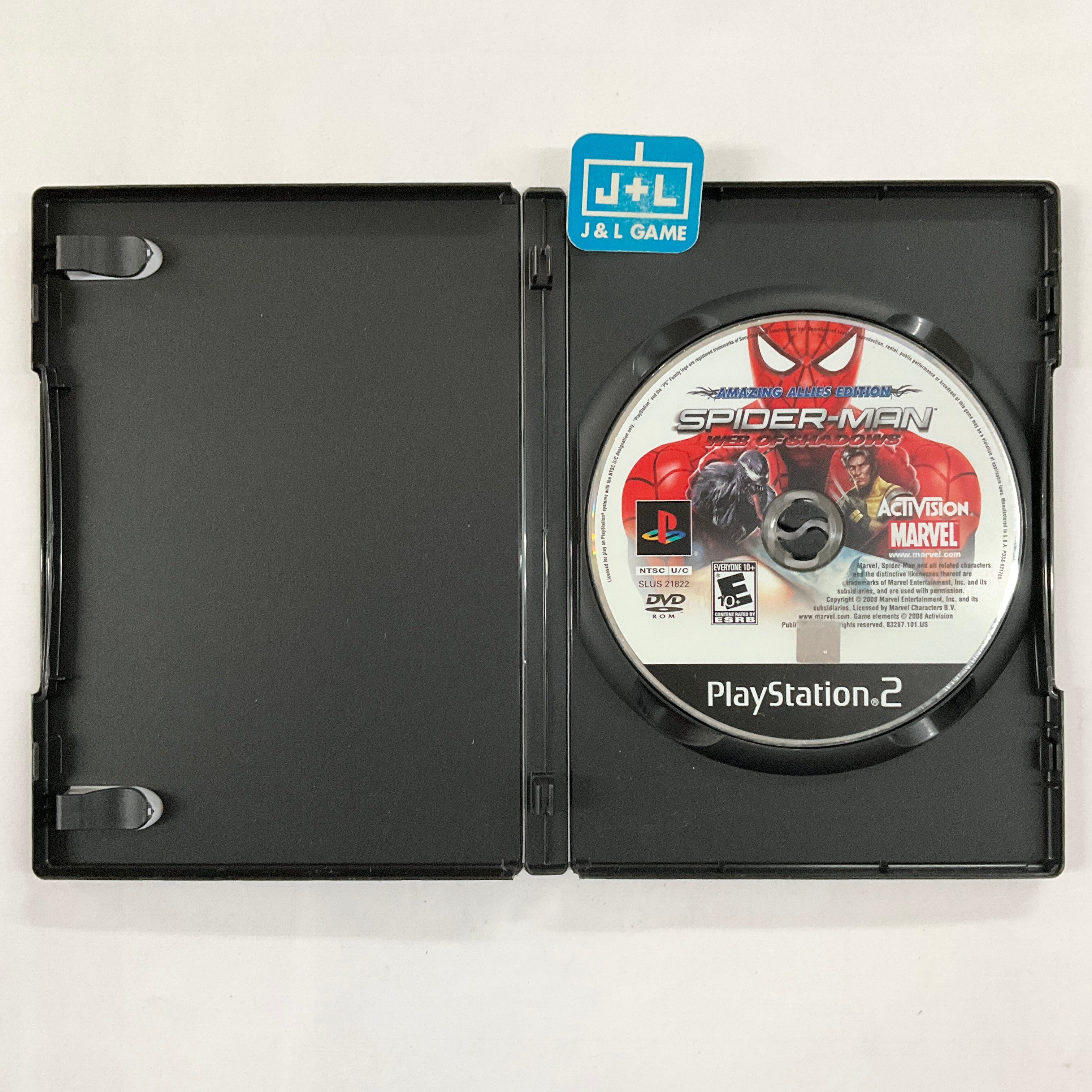 Spider-Man: Web of Shadows (Amazing Allies Edition) - PlayStation 2 [Pre-Owned] Video Games Activision   