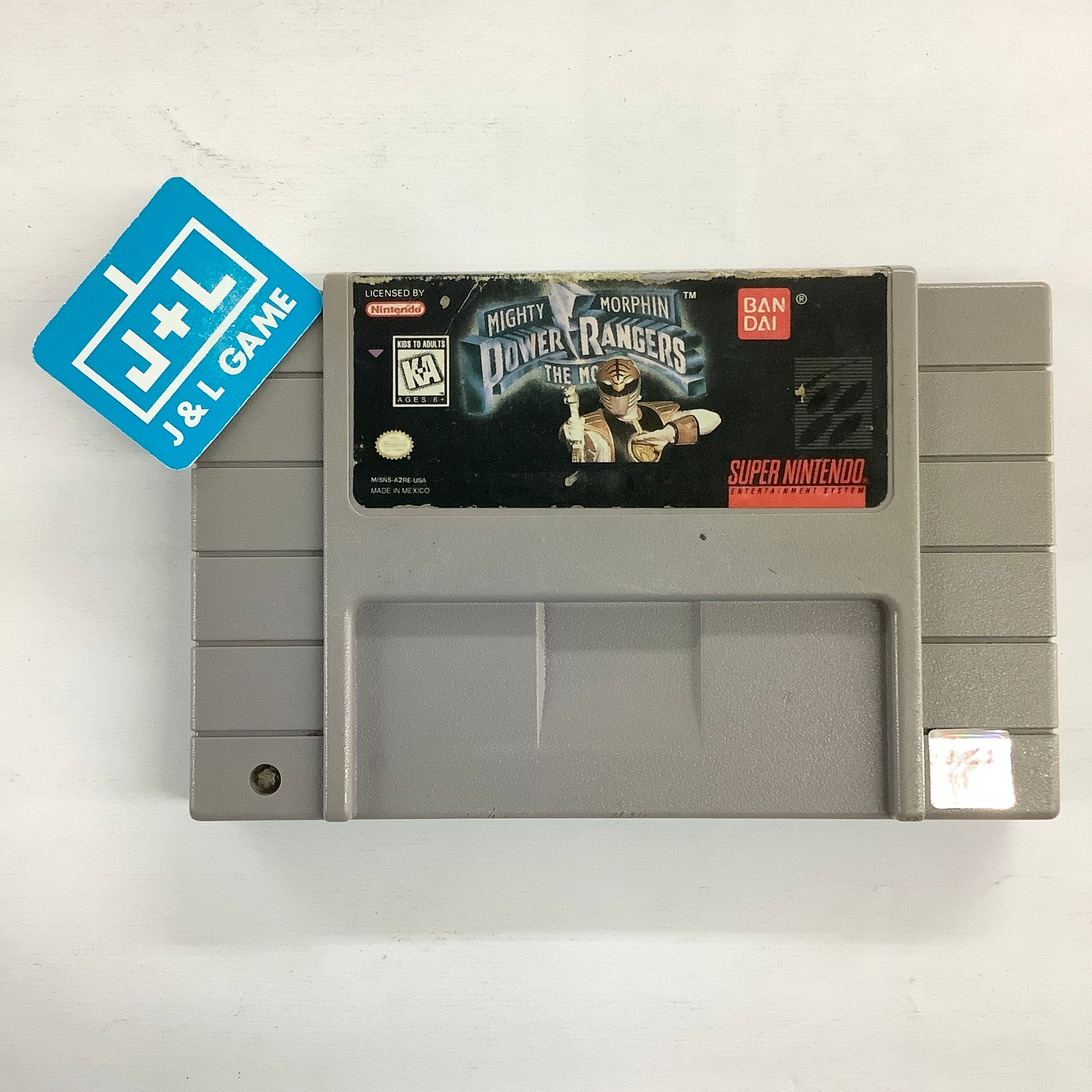 Mighty Morphin Power Rangers: The Movie - (SNES) Super Nintendo