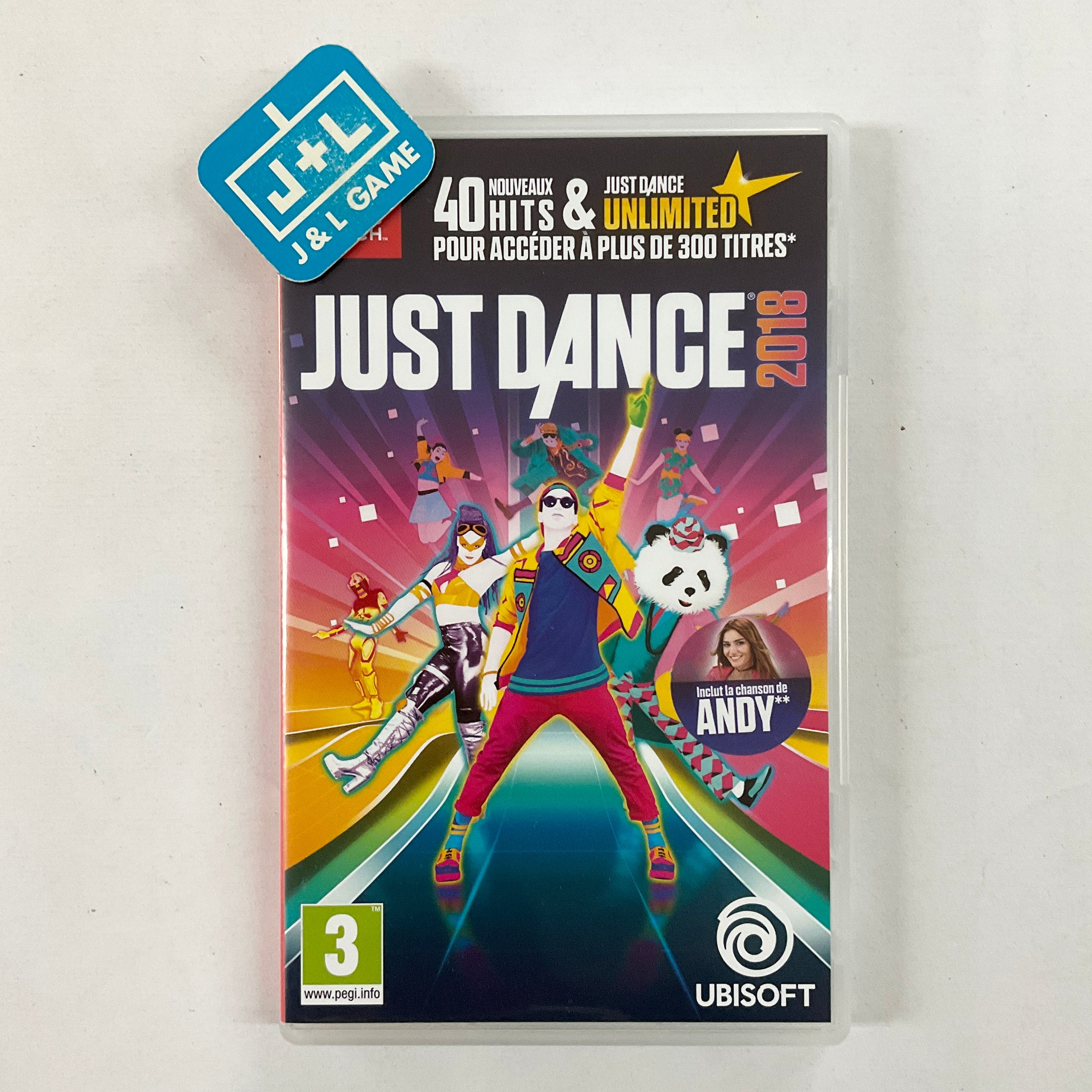 Just Dance 2018 - (NSW) Nintendo Switch [Pre-Owned] (European Import) Video Games Ubisoft   