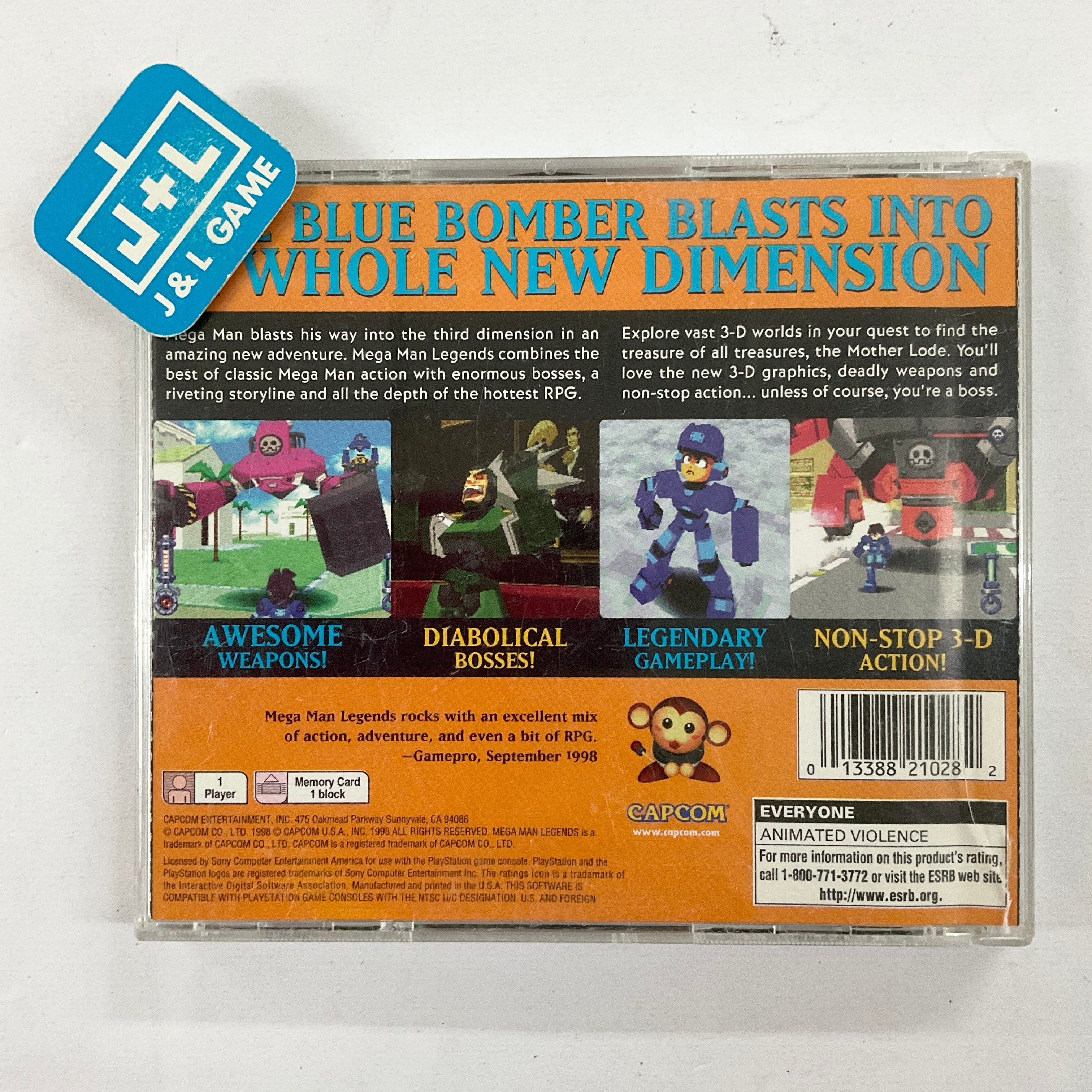 Mega Man Legends - (PS1) PlayStation 1 [Pre-Owned] Video Games Capcom   