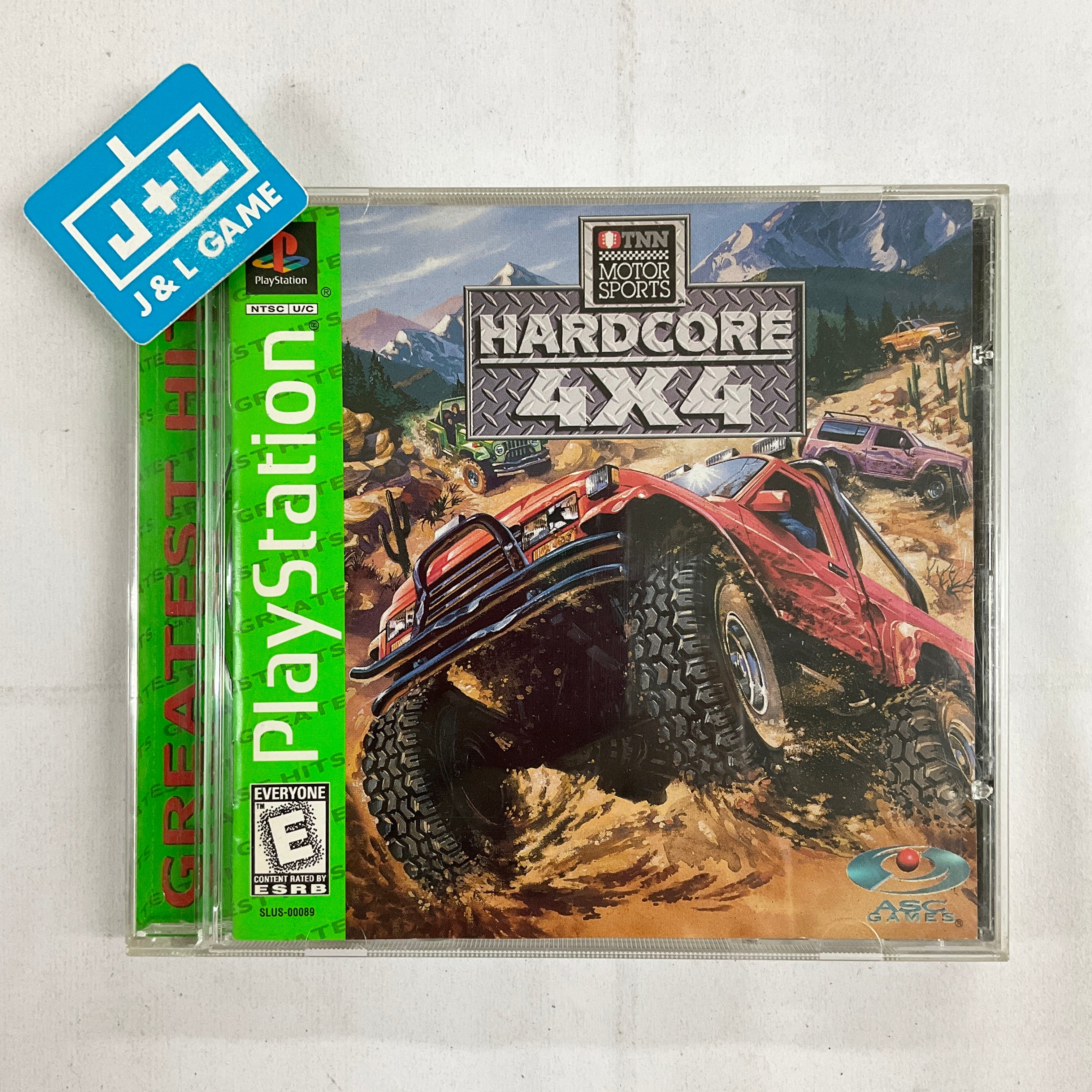 TNN Motor Sports Hardcore 4x4 (Greatest Hits) - (PS1) PlayStation 1 [Pre-Owned] Video Games ASC Games   