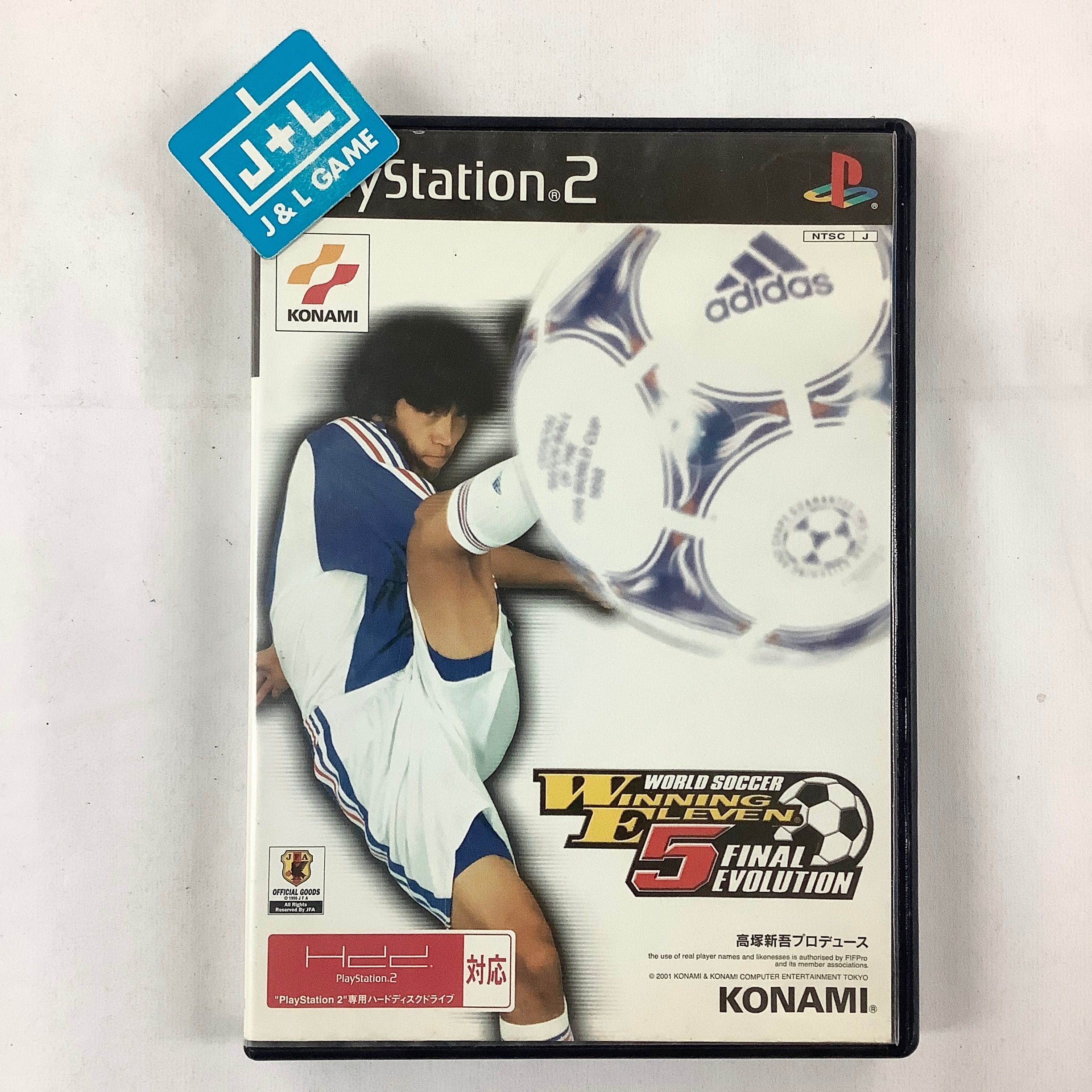 World Soccer Winning Eleven 5 Final Evolution - (PS2) PlayStation 2 [Pre-Owned] (Japanese Import) Video Games Konami   