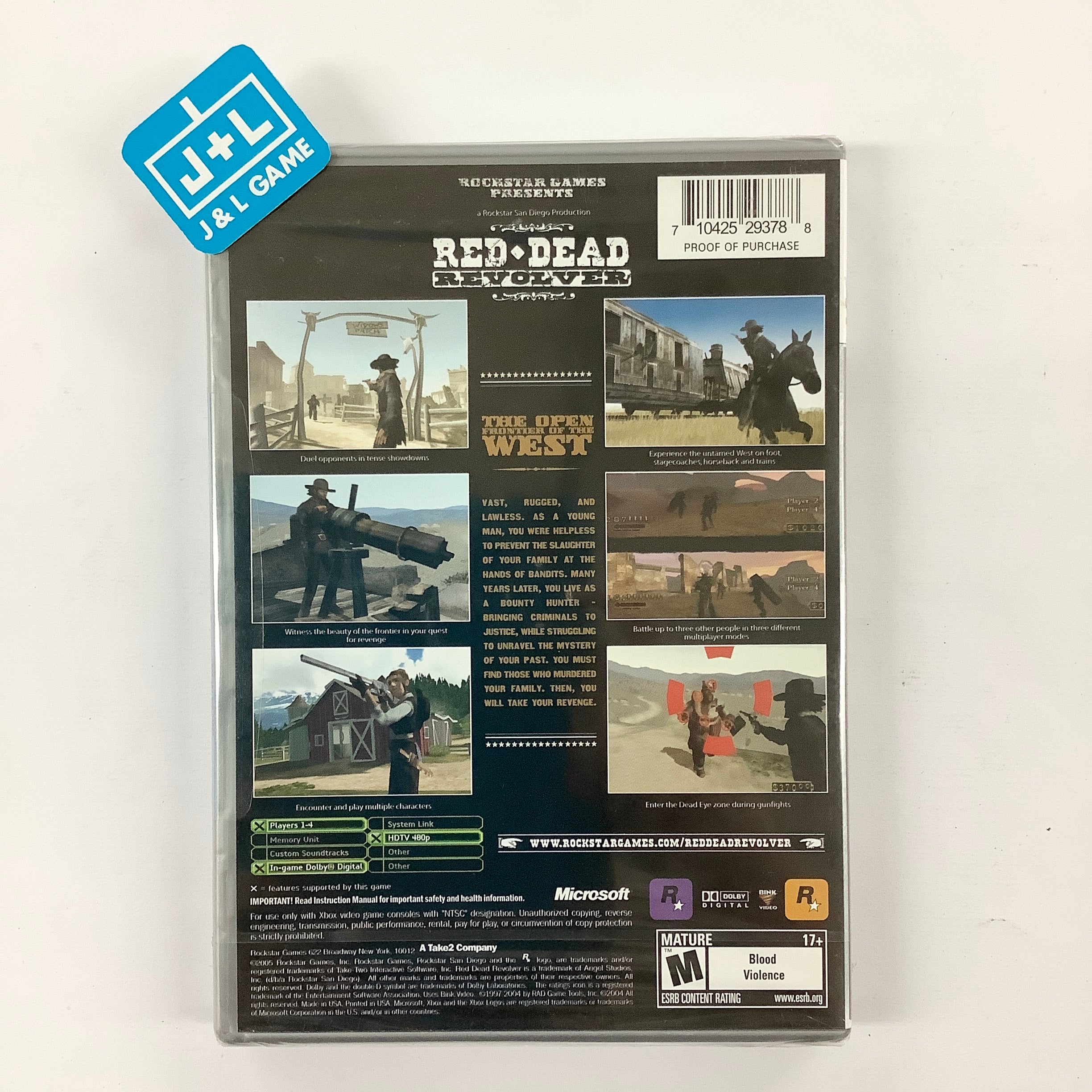 Red Dead Revolver (Platinum Hits) - (XB) Xbox Video Games Rockstar Games   