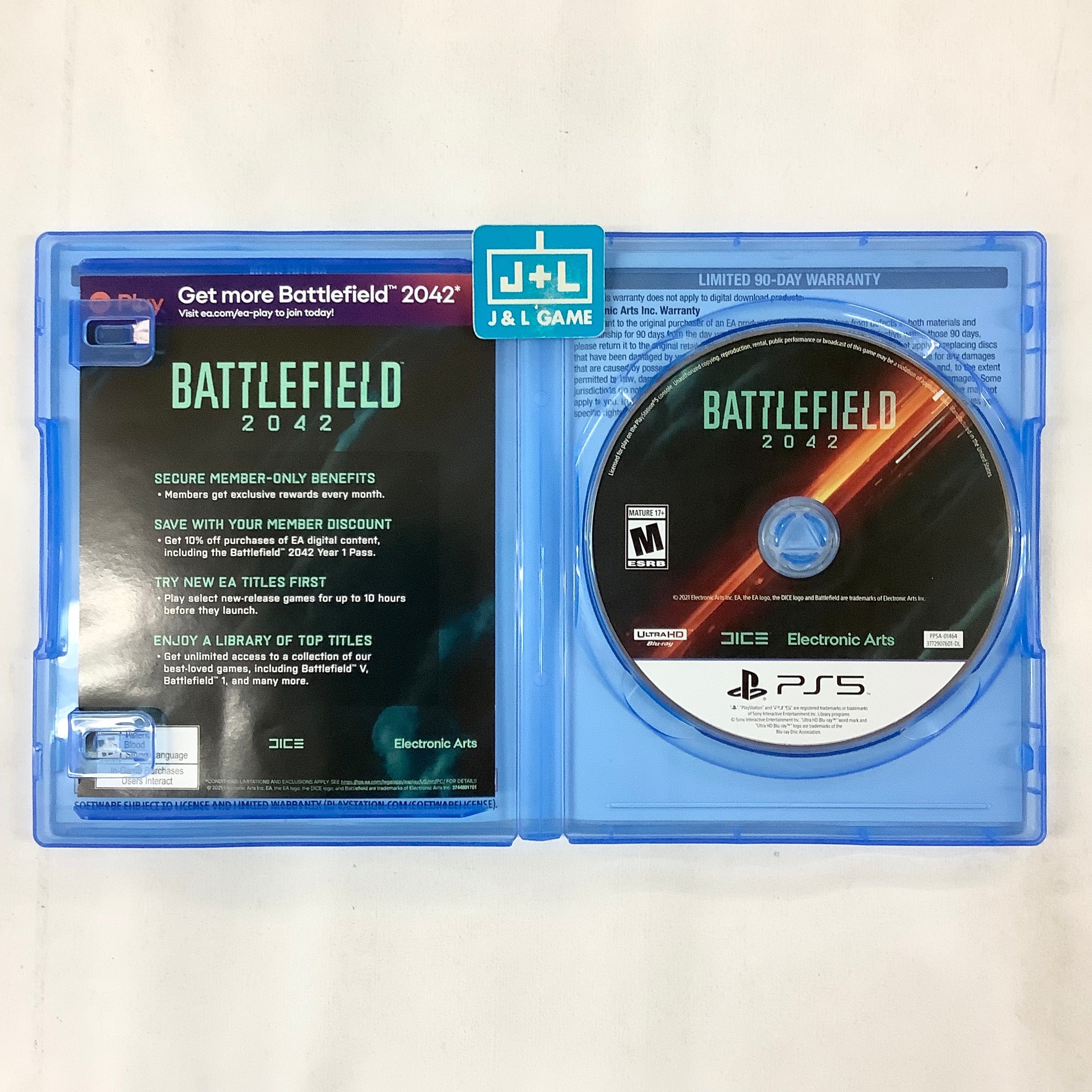 Battlefield 2042 - (PS5) PlayStation 5 [UNBOXING] Video Games Electronic Arts   