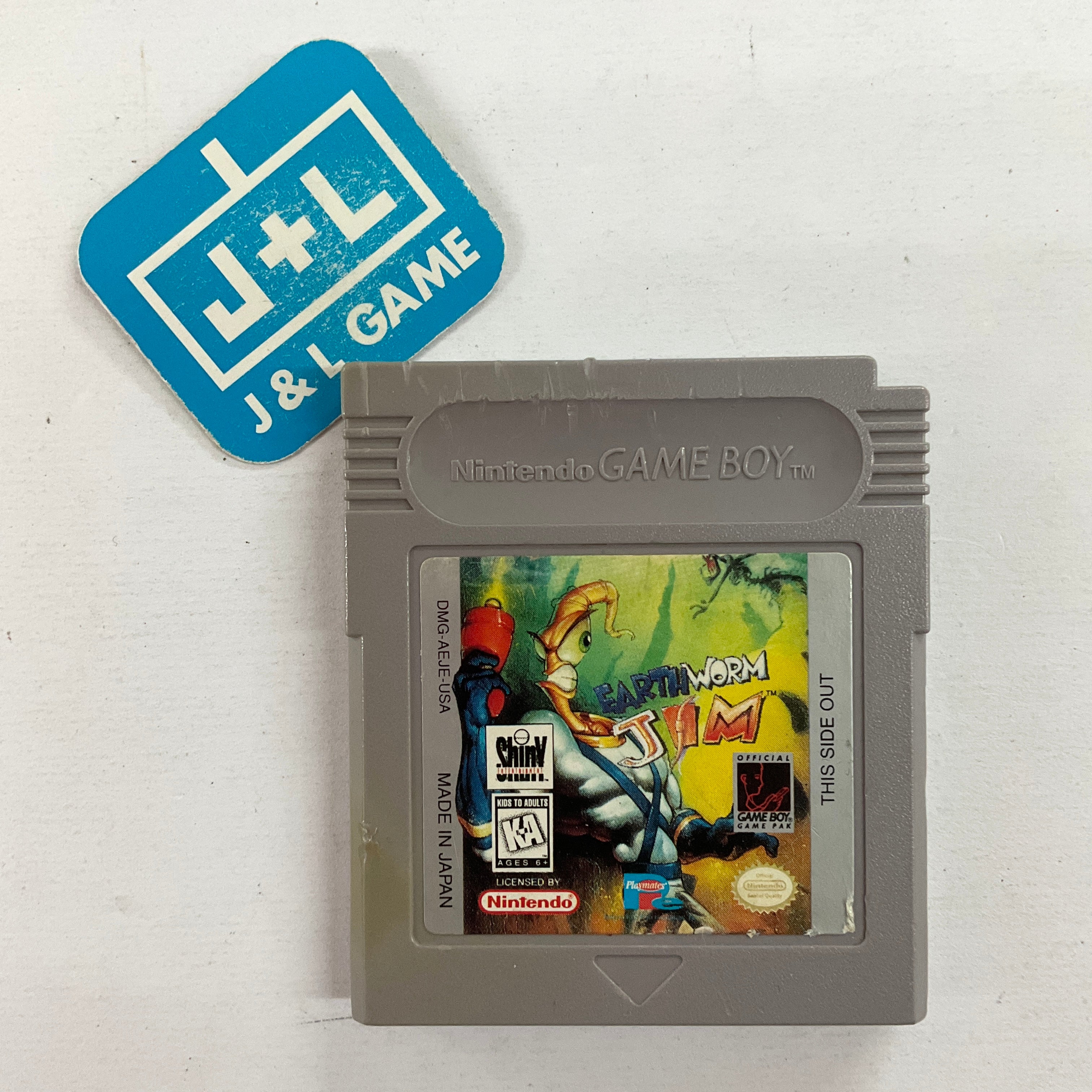 Earthworm Jim - (GB) Game Boy [Pre-Owned] Video Games Majesco   