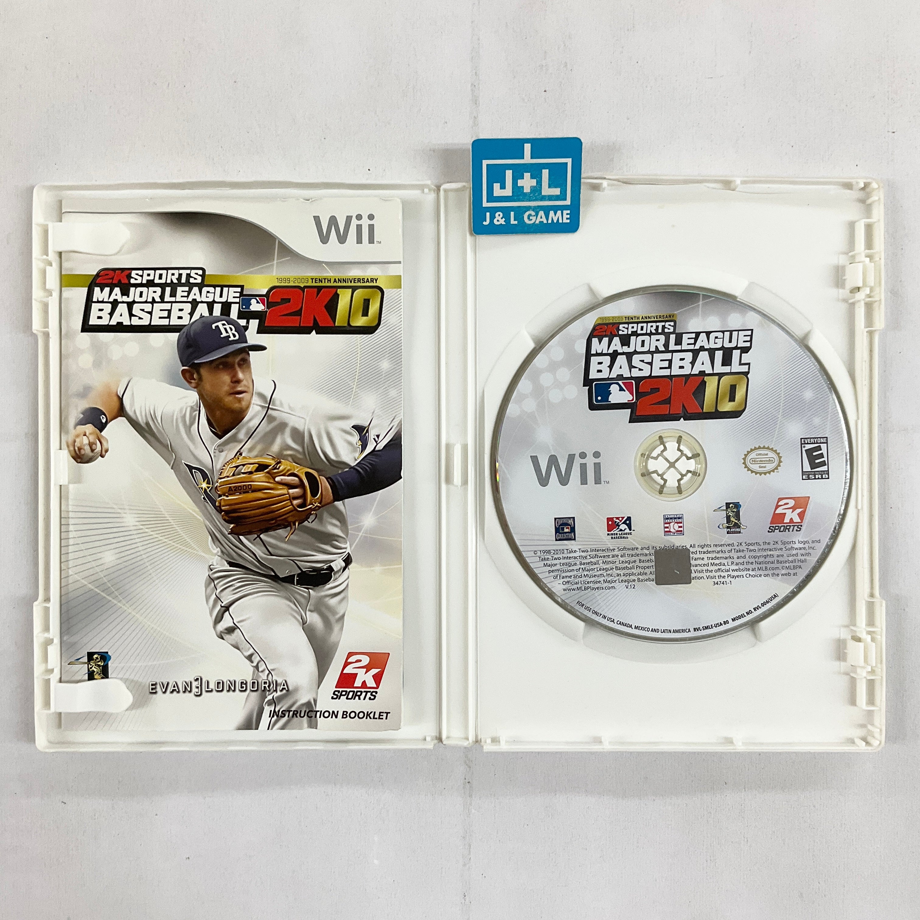 Major League Baseball 2K10 - Nintendo Wii [Pre-Owned] Video Games 2K GAMES   
