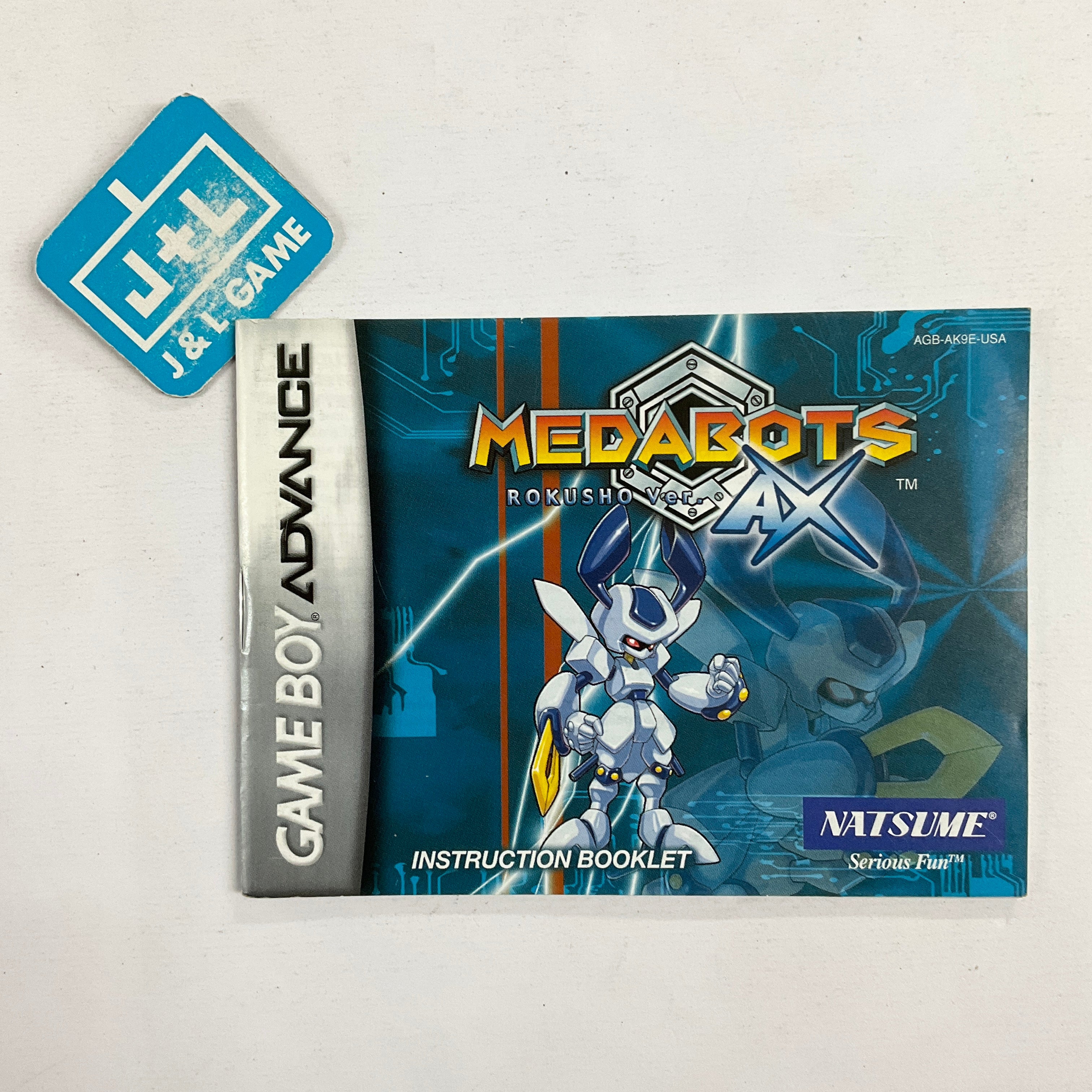 Medabots AX: Rokusho Ver. - (GBA) Game Boy Advance [Pre-Owned] Video Games Natsume   