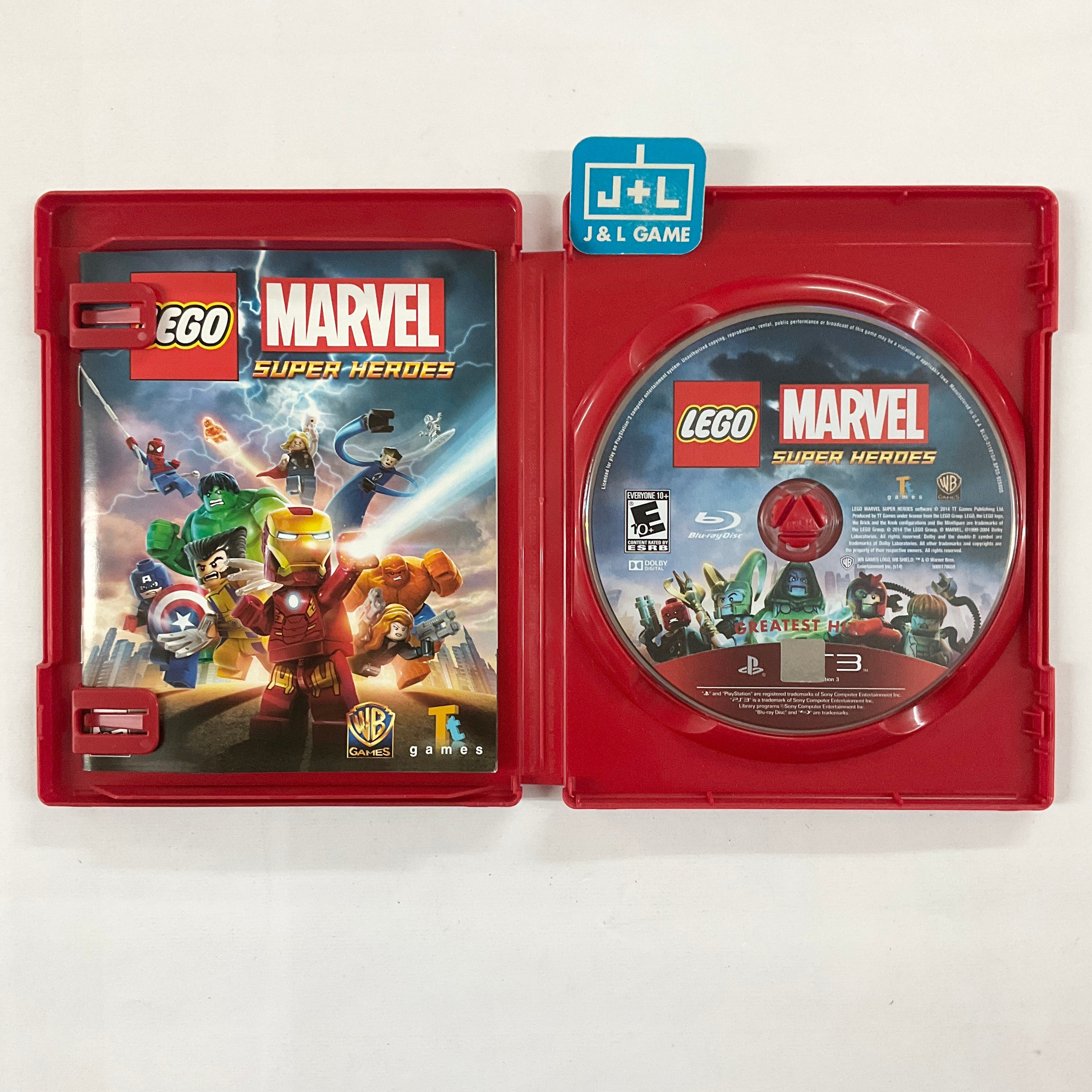 LEGO Marvel Super Heroes (Greatest Hits) - (PS3) PlayStation 3 [Pre-Owned] Video Games WB Games   