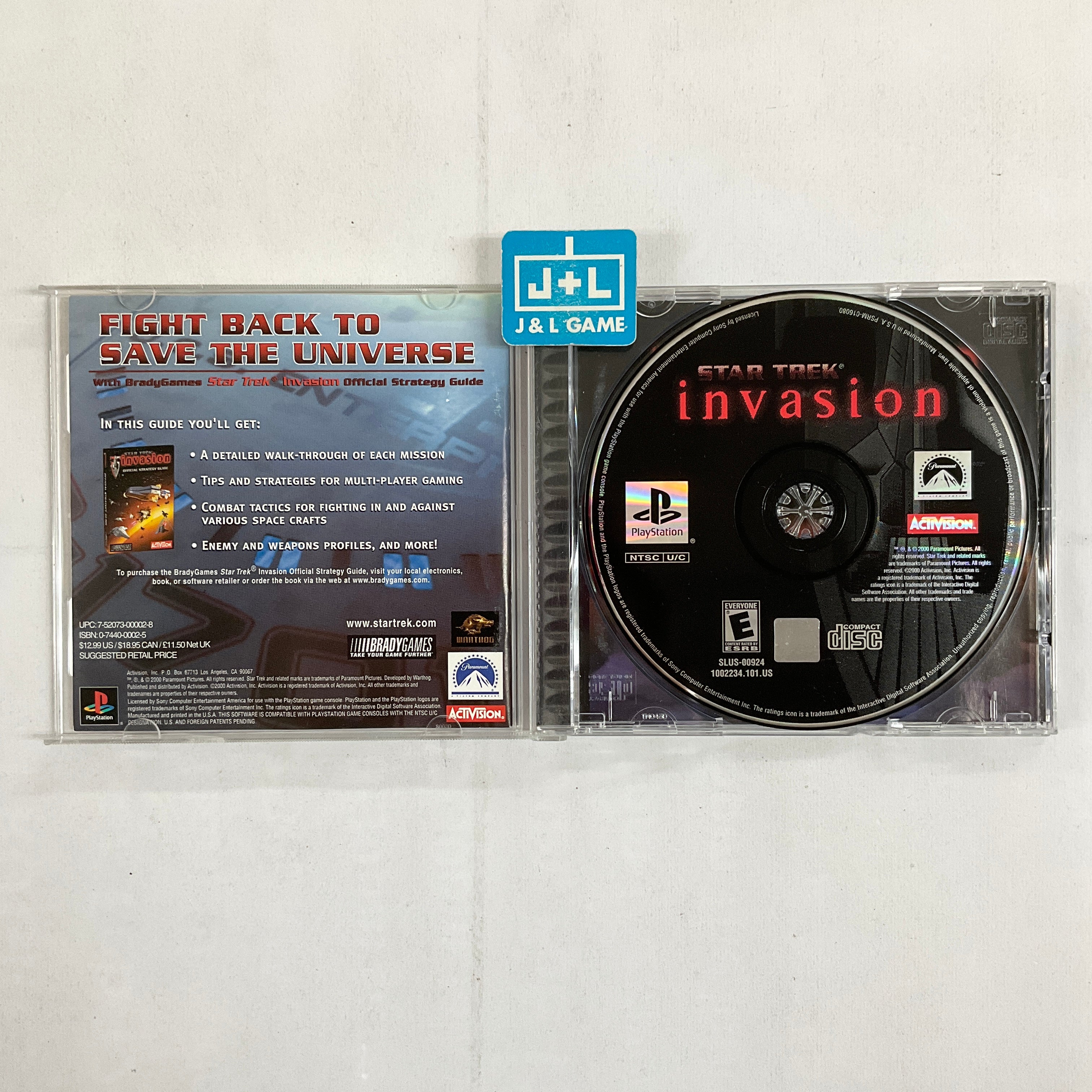 Star Trek: Invasion - (PS1) Playstation 1 [Pre-Owned] Video Games Activision   