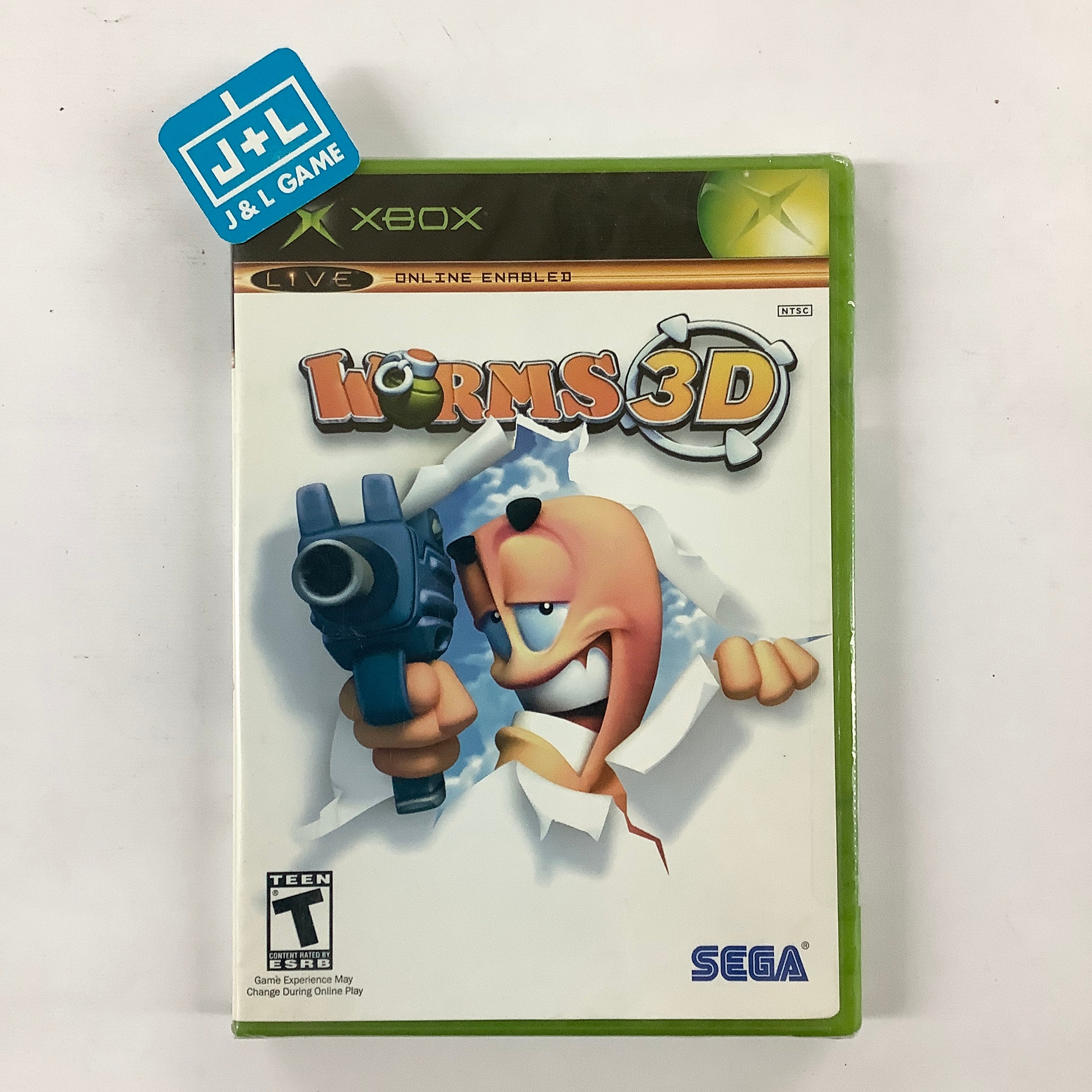 Worms 3D - (XB) Xbox Video Games Sega