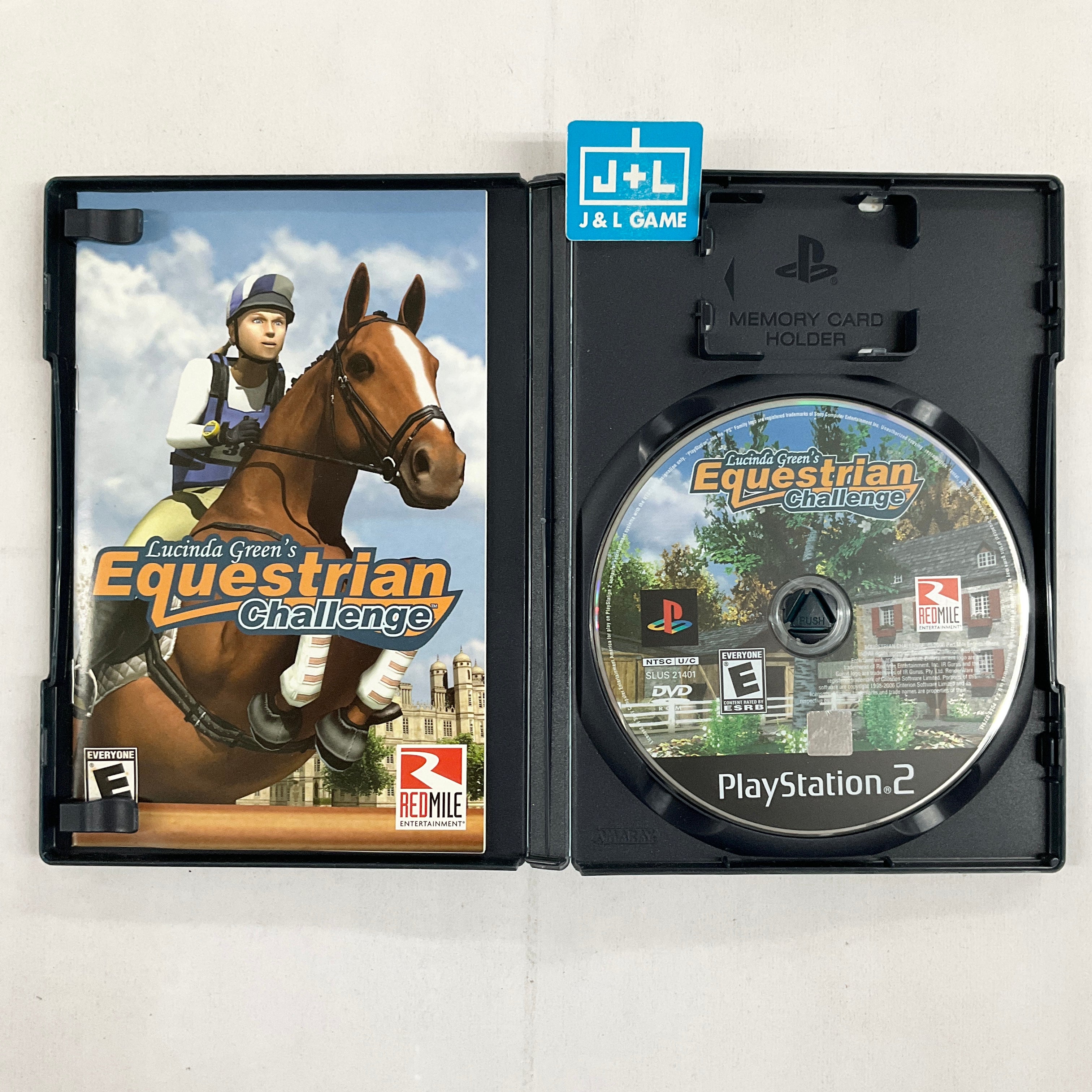 Lucinda Green's Equestrian Challenge - (PS2) PlayStation 2 Video Games Red Mile Entertainment   