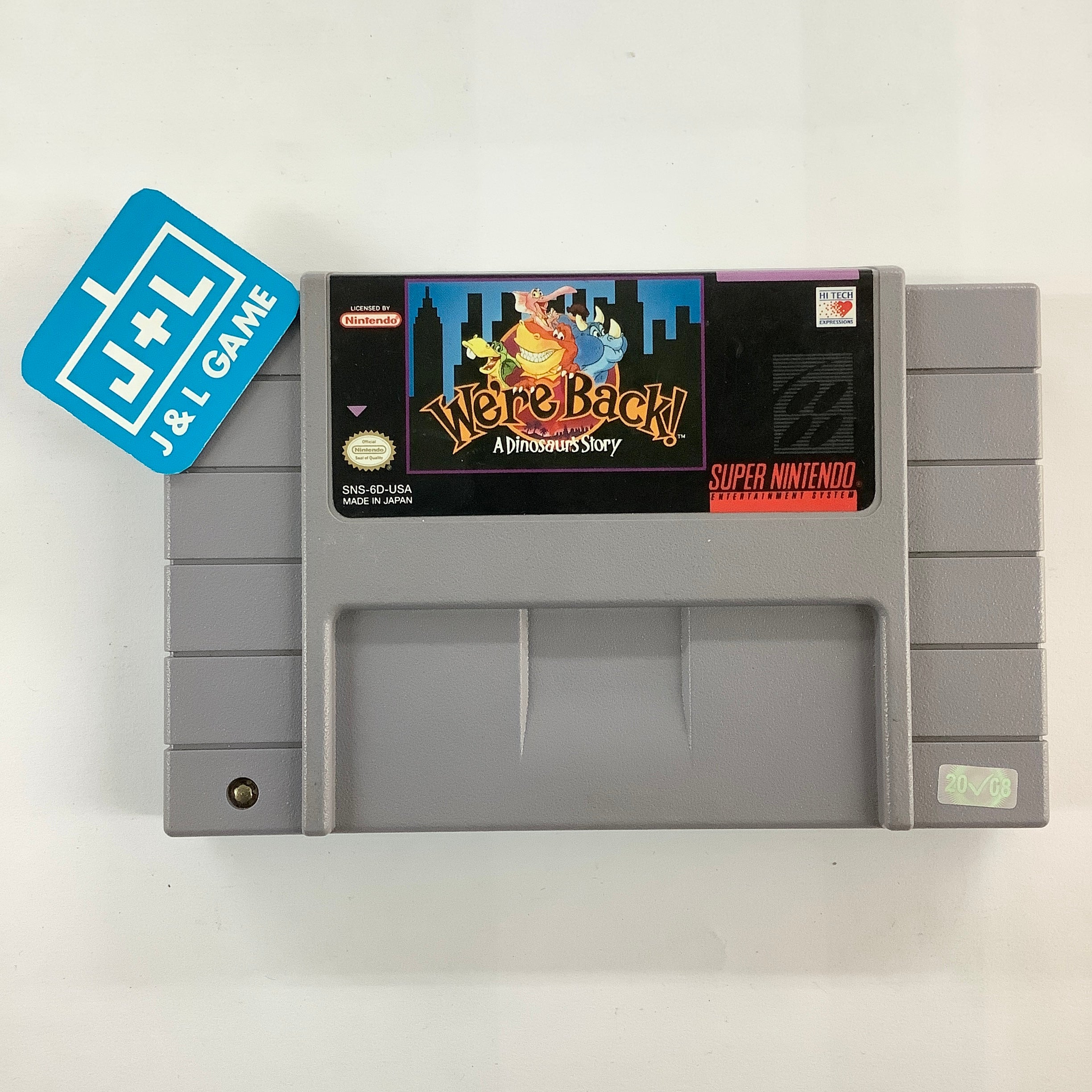 We're Back! A Dinosaur's Story - (SNES) Super Nintendo [Pre-Owned] Video Games Hi Tech Expressions   