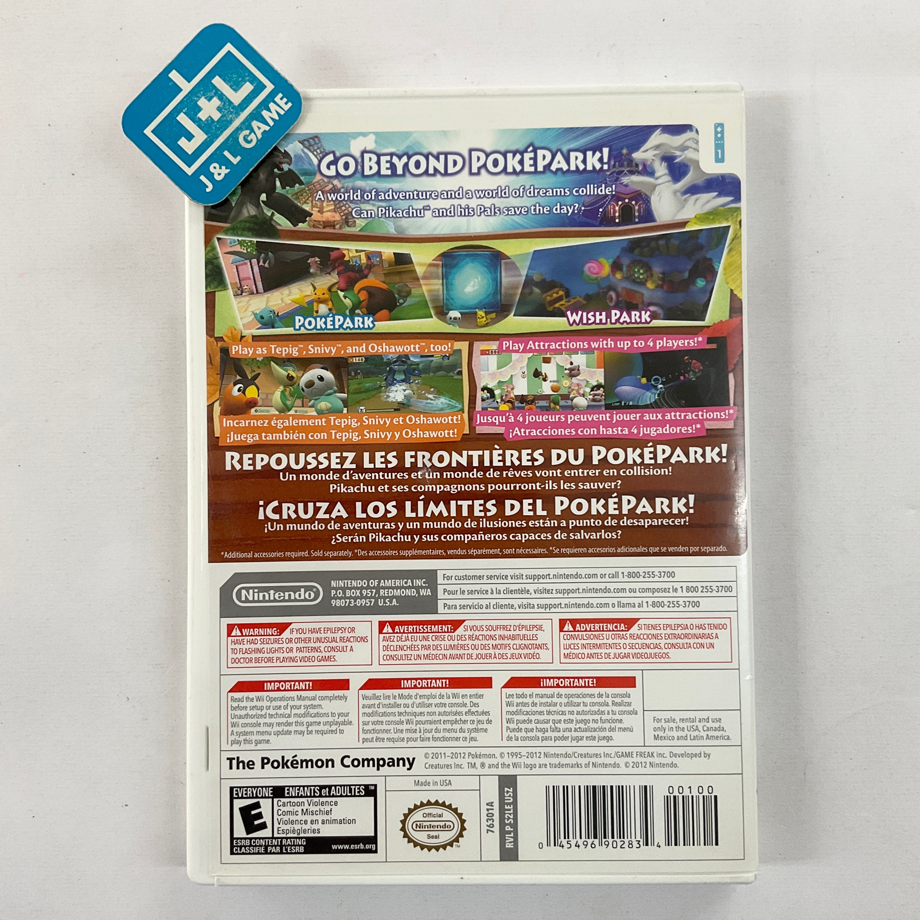 PokePark 2: Wonders Beyond - Nintendo Wii [Pre-Owned] Video Games Nintendo   