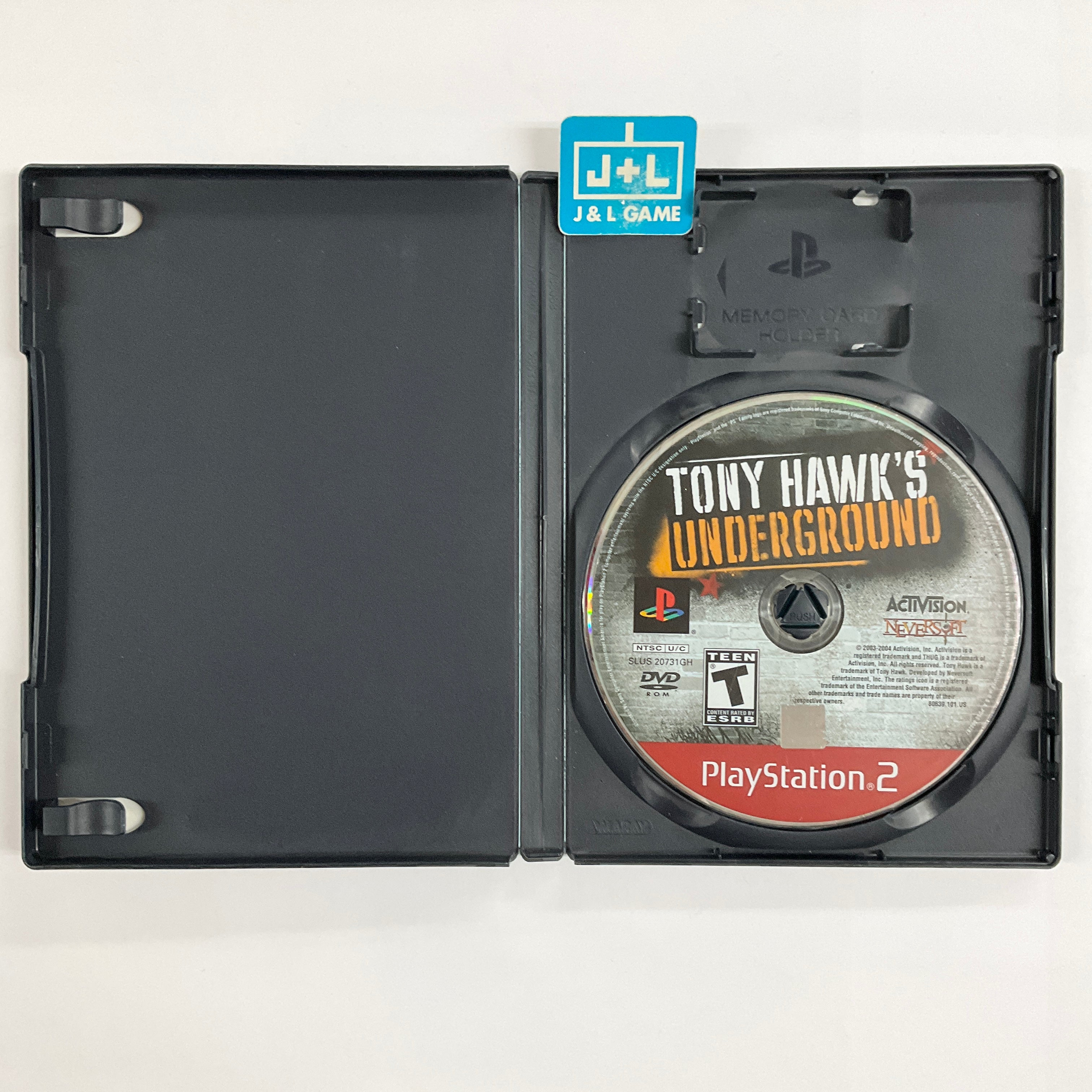Tony Hawk's Underground (Greatest Hits) - (PS2) PlayStation 2 [Pre-Owned] Video Games Activision   