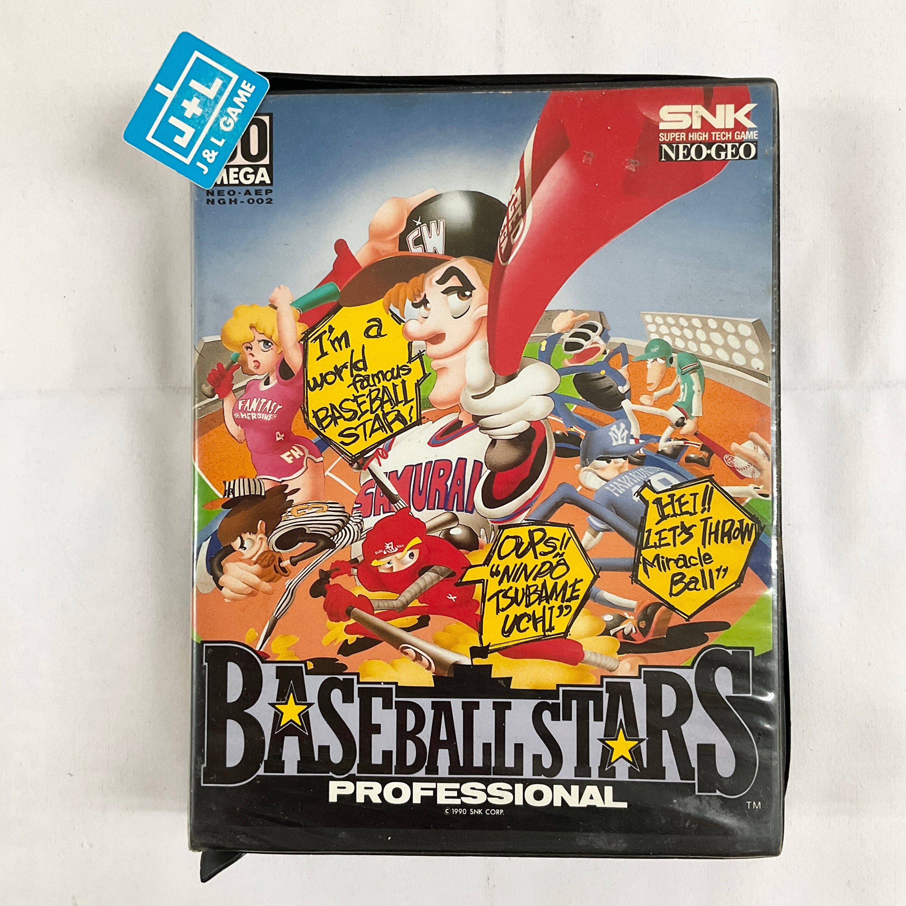 Baseball Stars Professional - (AES) NeoGeo (Japanese Import) Video Games SNK