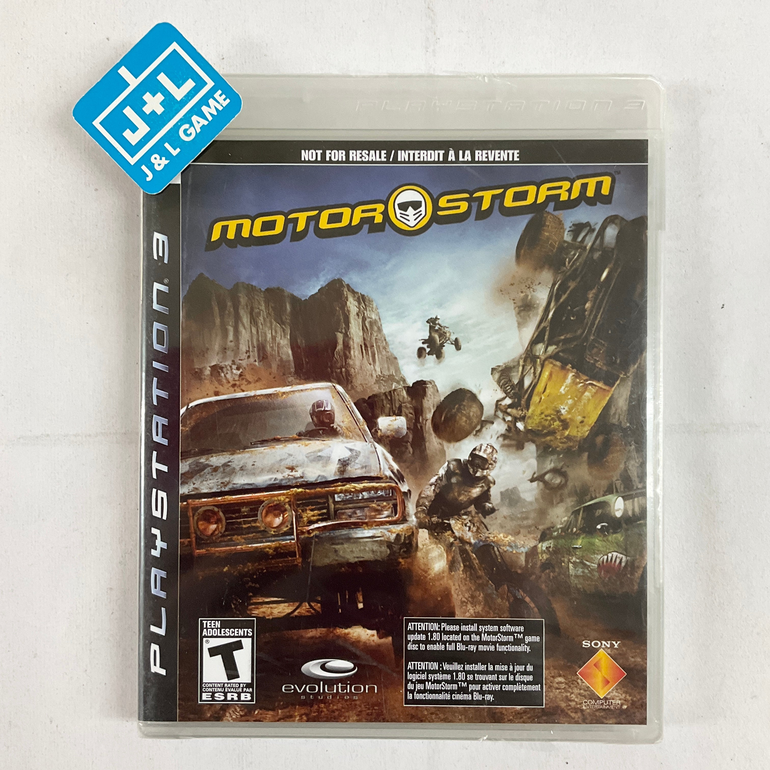 MotorStorm - (PS3) PlayStation 3 Video Games SCEA   
