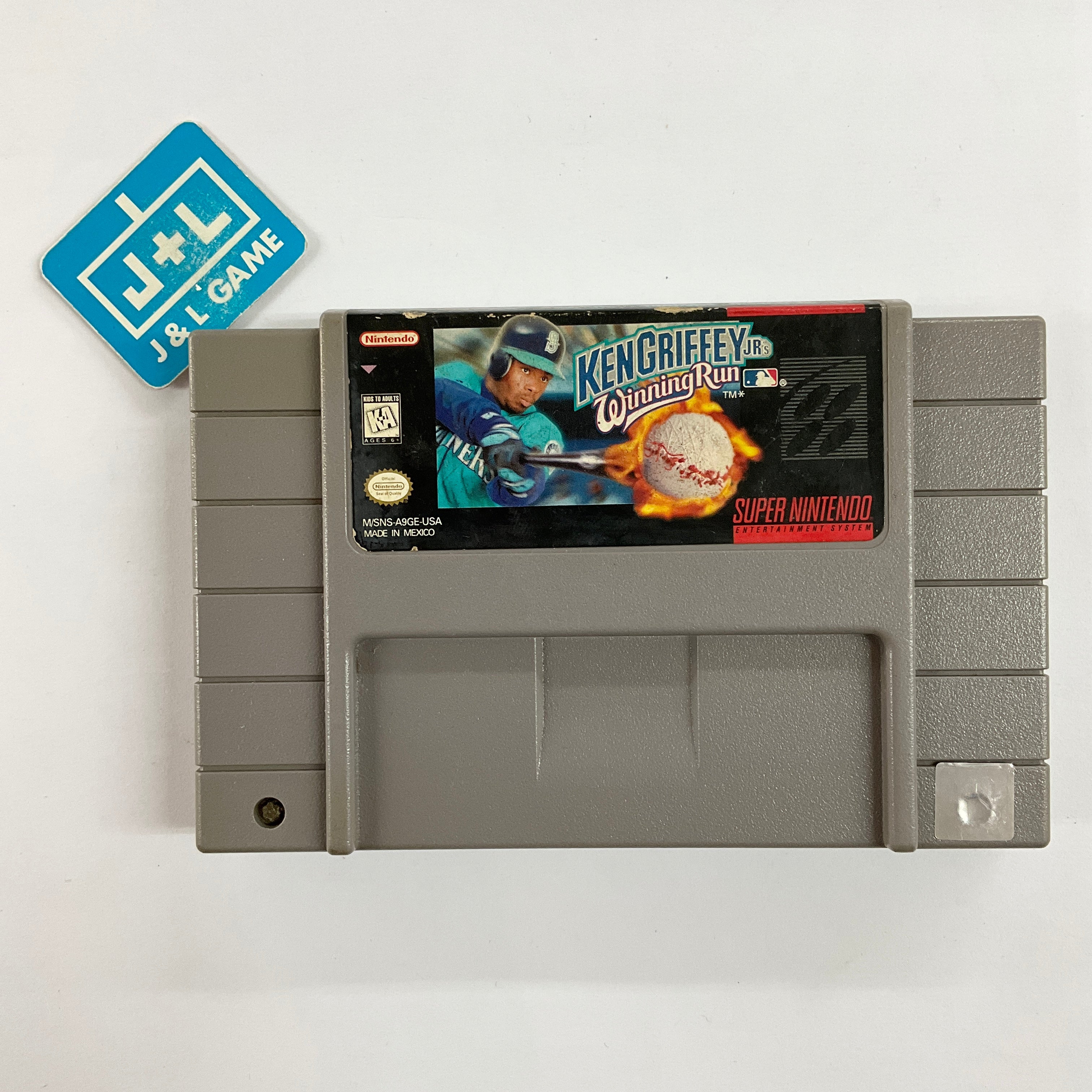 Ken Griffey Jr.'s Winning Run - (SNES) Super Nintendo [Pre-Owned] Video Games Nintendo   