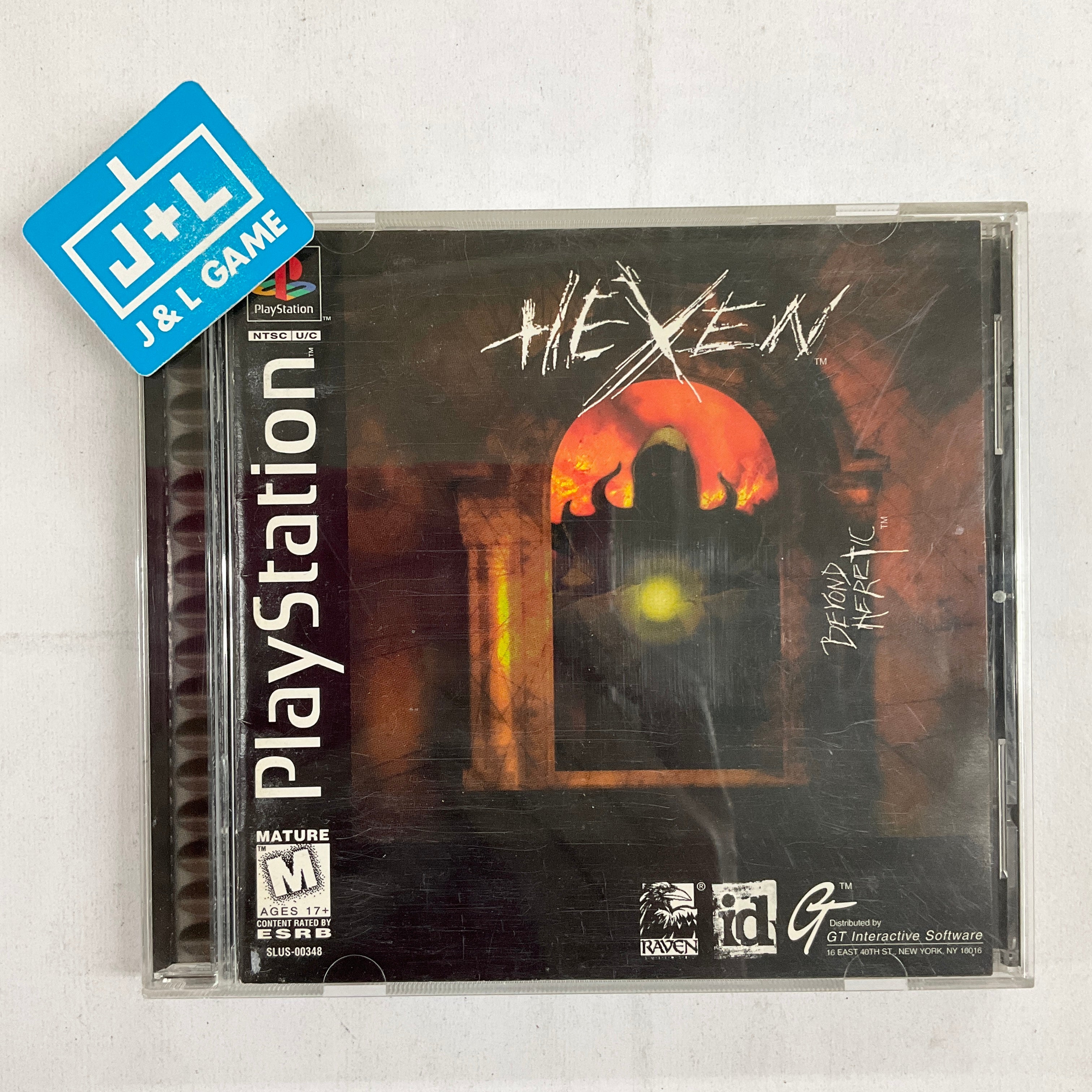 Hexen: Beyond Heretic - (PS1) Playstation 1 [Pre-Owned] Video Games GT Interactive   