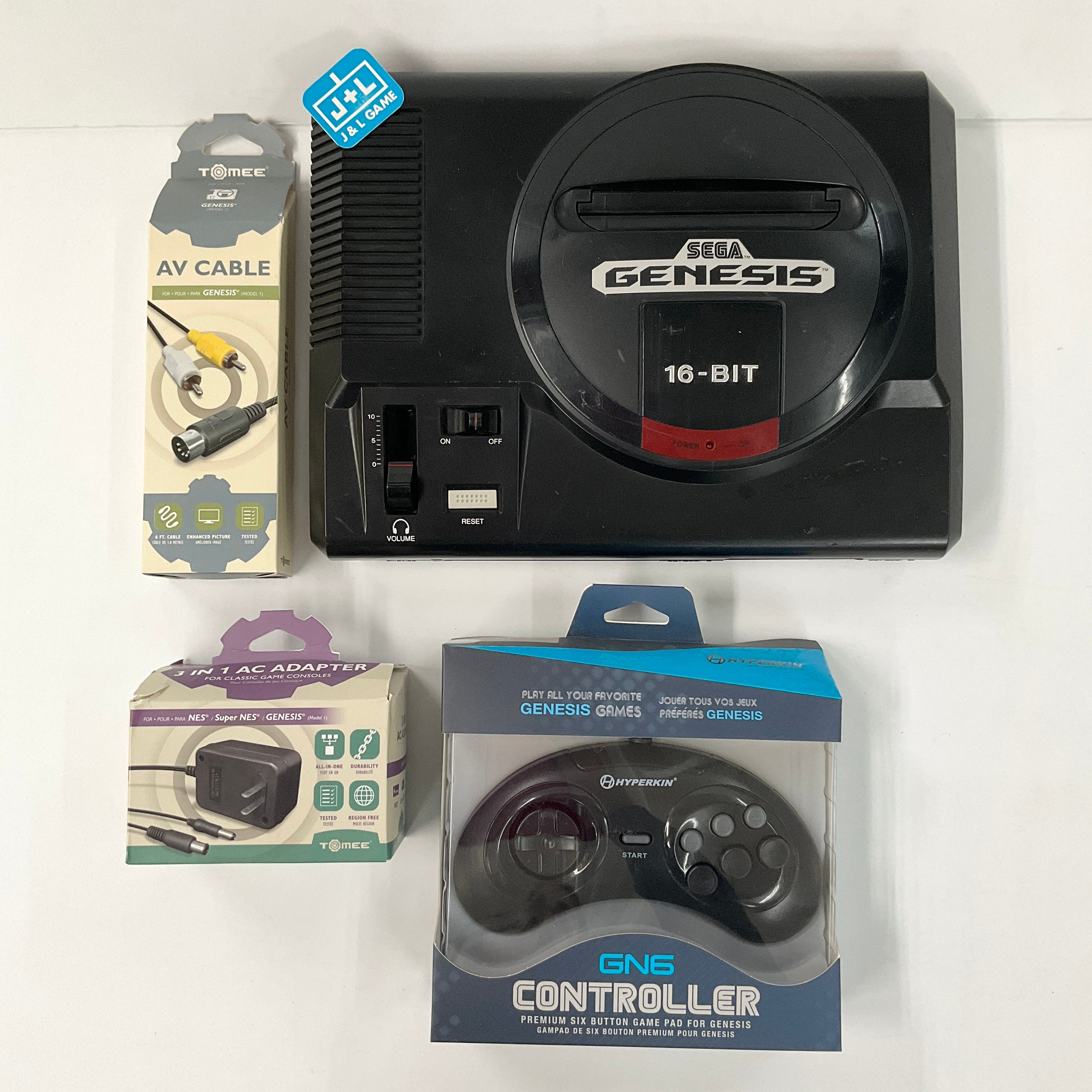 Sega Genesis Model 2 Sonic & Knuckles Bundle Sega Genesis Model 2 Sonic & Knuckles Bundle