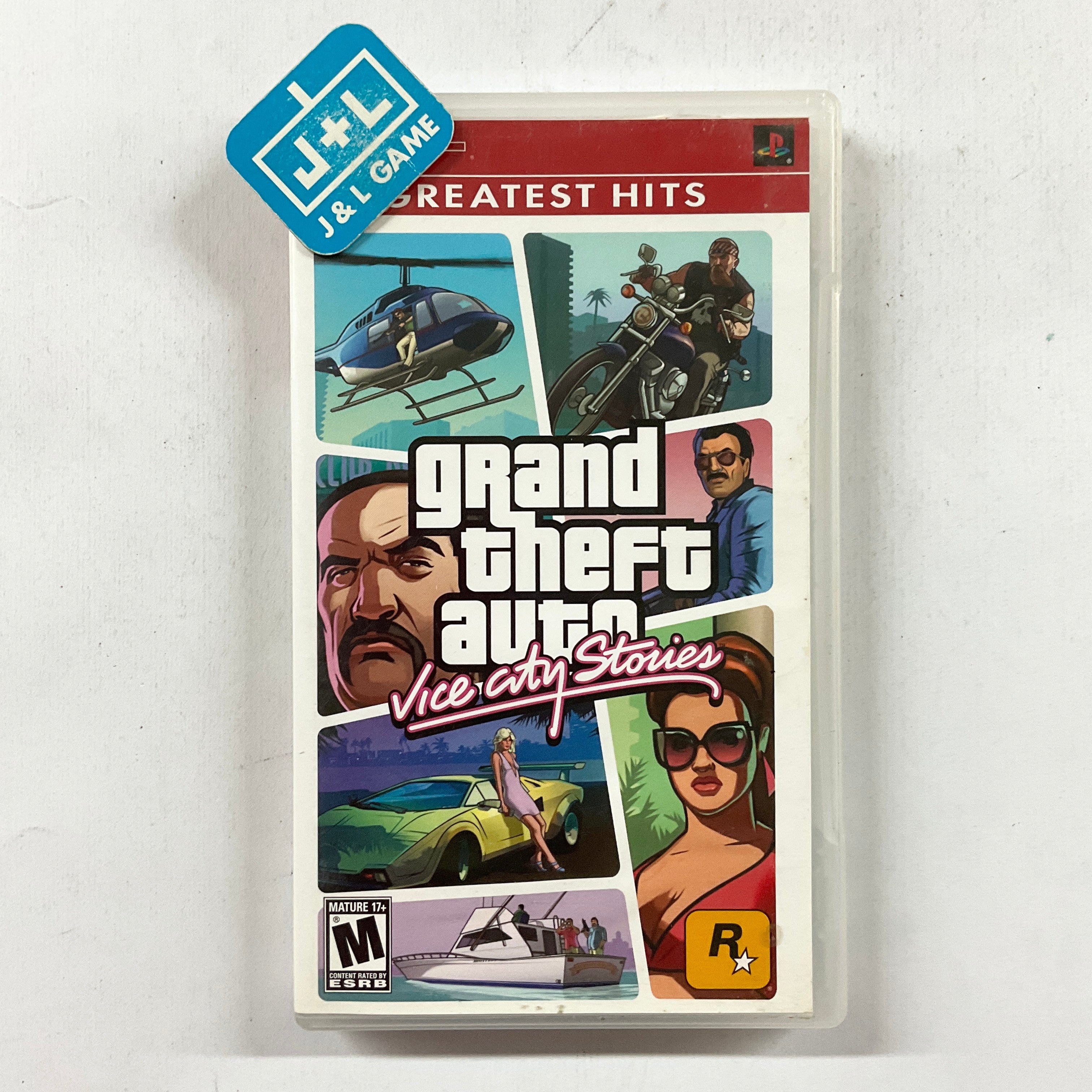 Grand Theft Auto Vice City Stories Greatest Hits SONY PSP Pre Owned